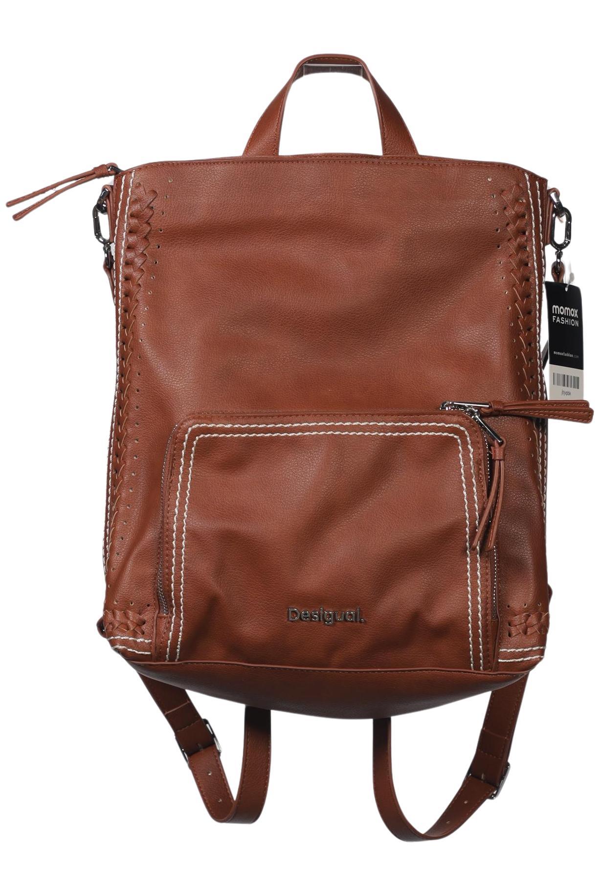 

Desigual Damen Rucksack, braun, Gr.