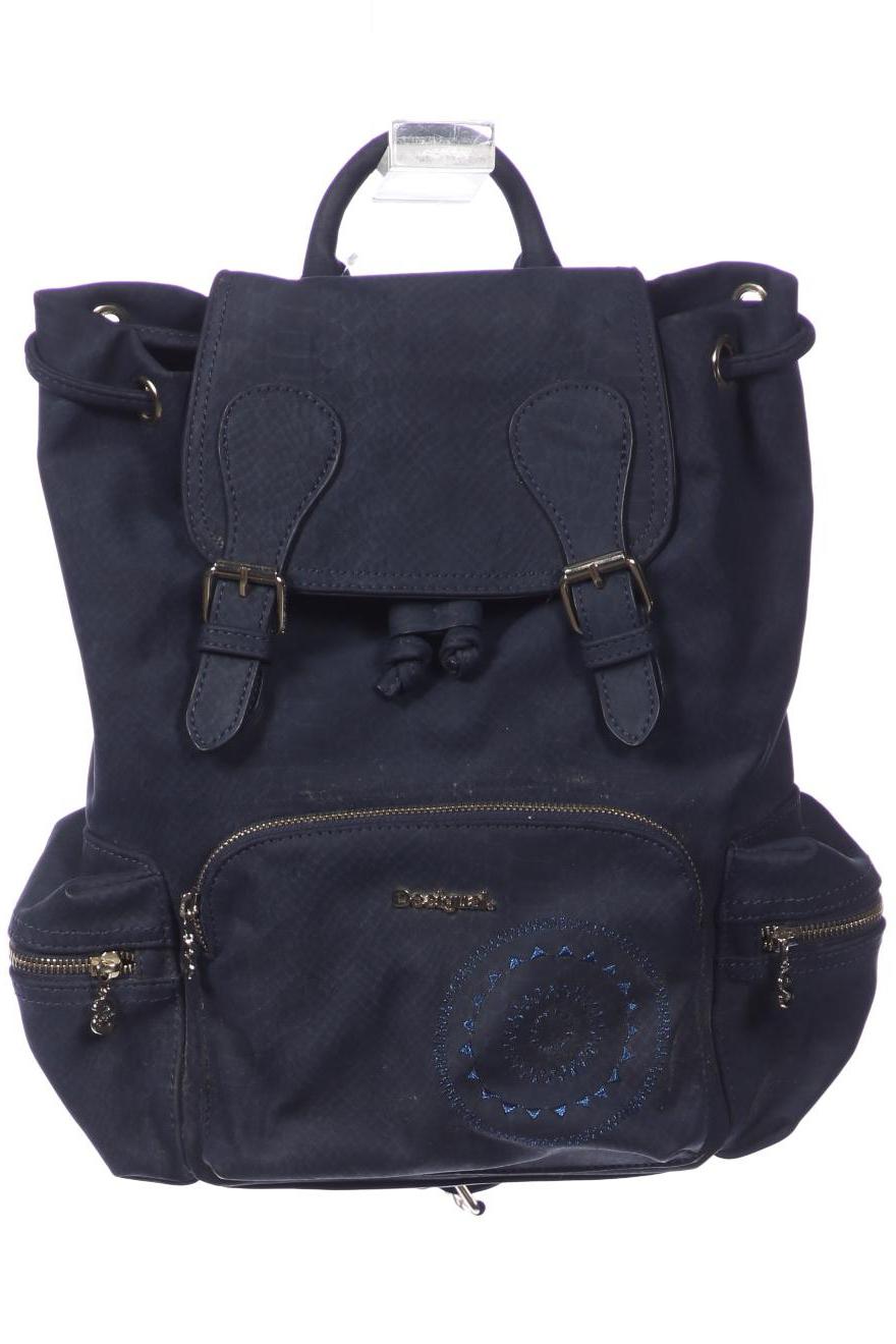 

Desigual Damen Rucksack, marineblau, Gr.