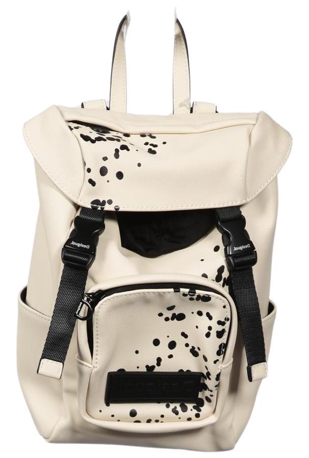 

Desigual Damen Rucksack, cremeweiß, Gr.