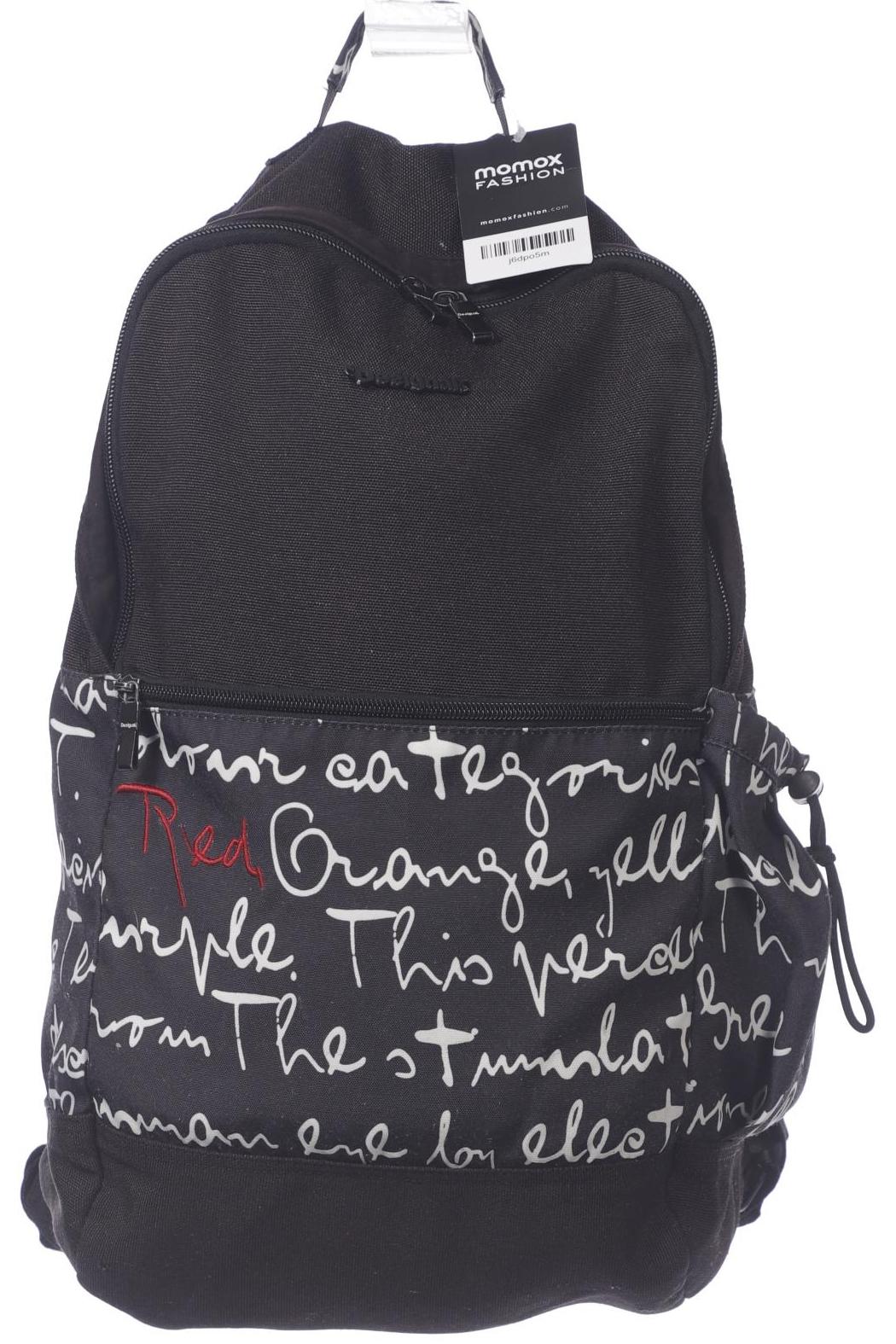 

Desigual Damen Rucksack, schwarz, Gr.