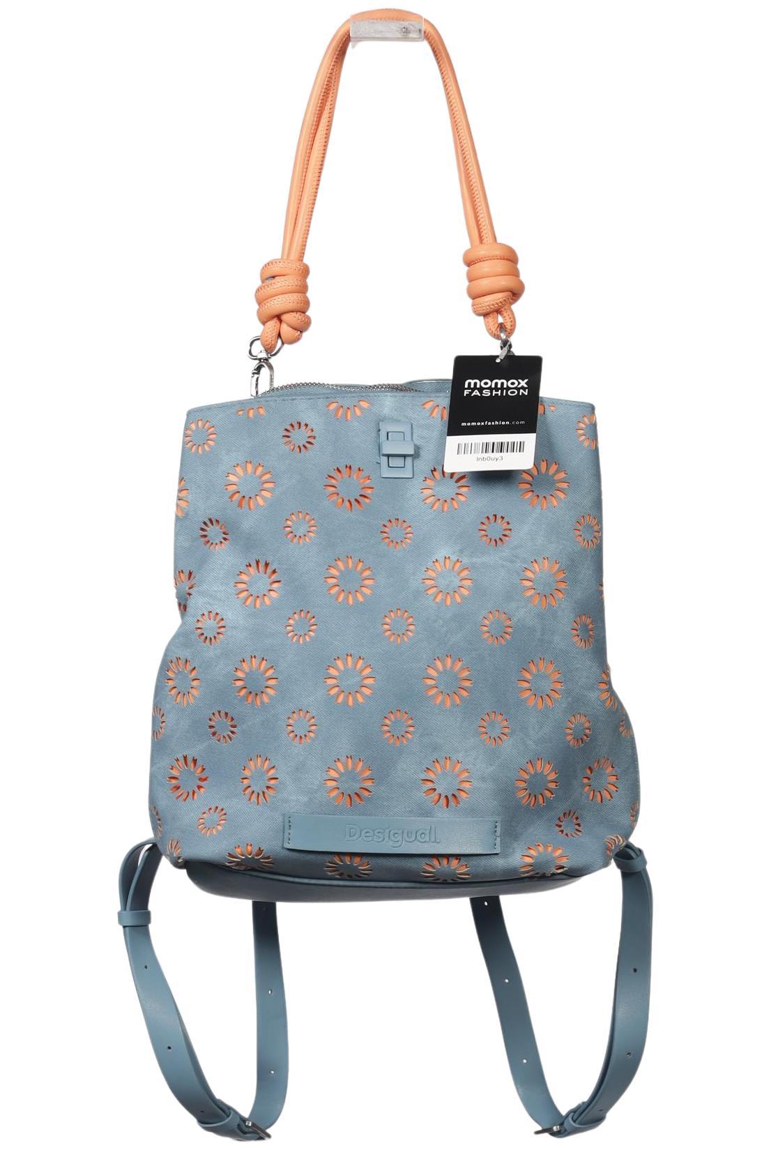 

Desigual Damen Rucksack, blau, Gr.