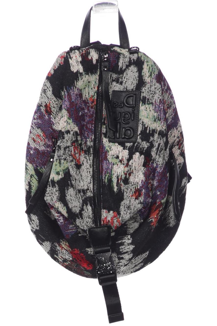 

Desigual Damen Rucksack, schwarz, Gr.
