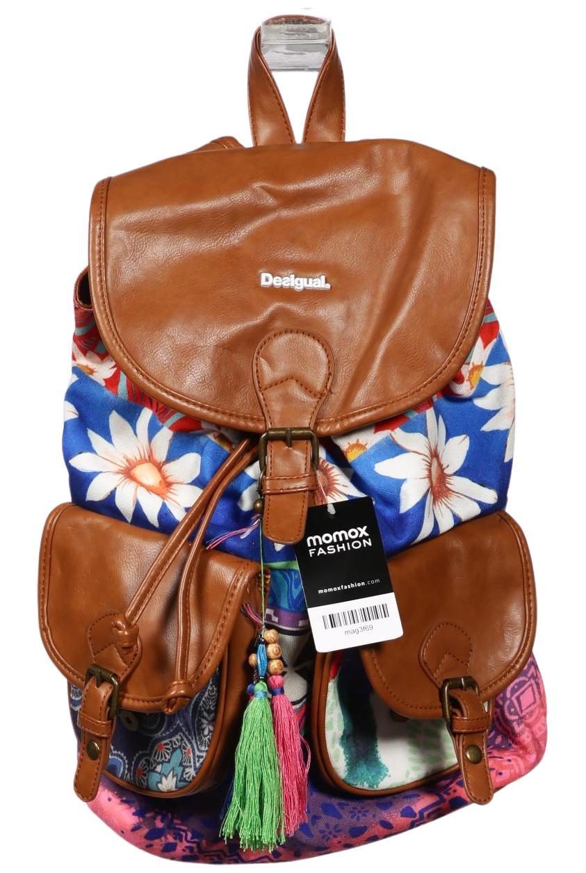 

Desigual Damen Rucksack, braun, Gr.