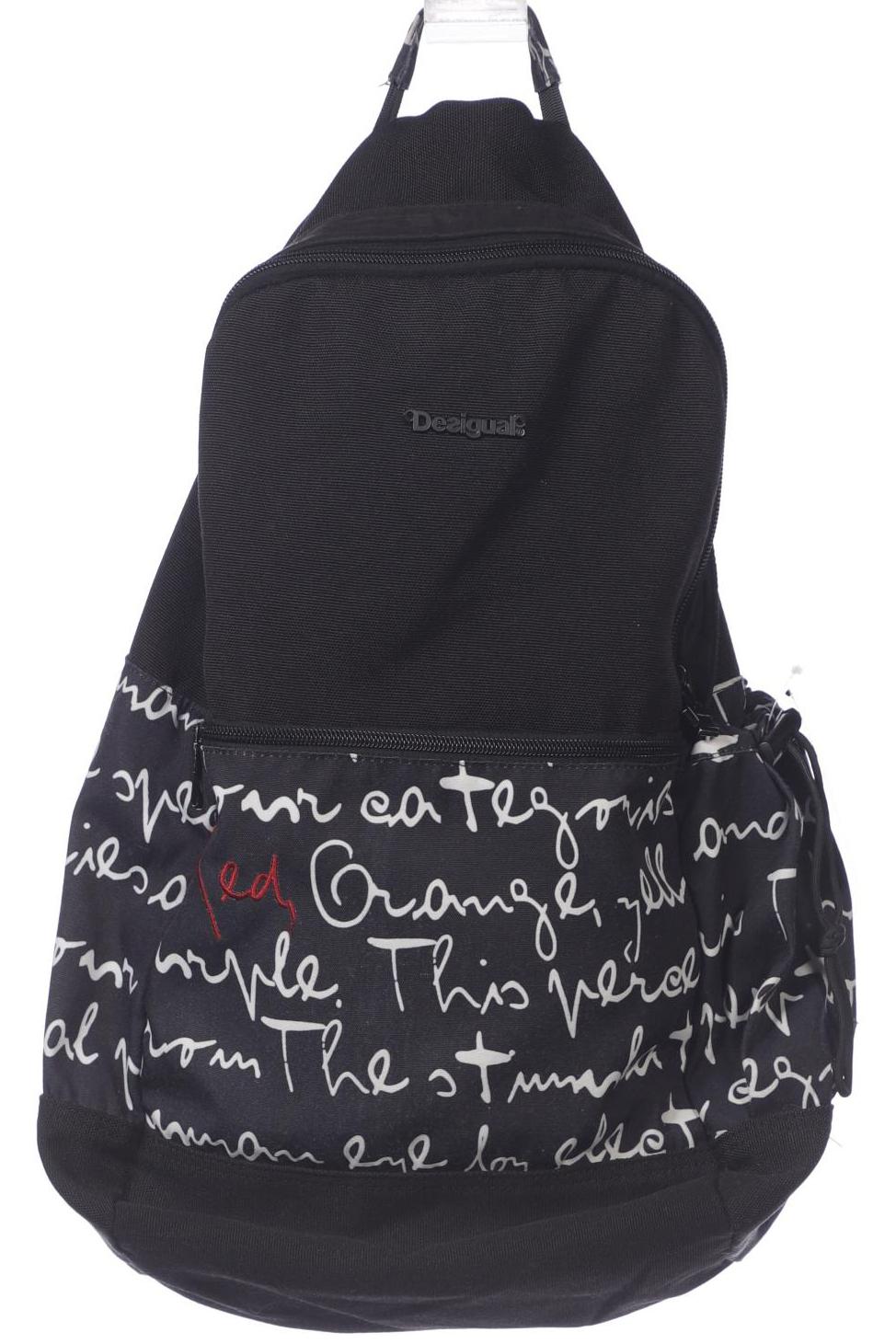 

Desigual Damen Rucksack, schwarz, Gr.