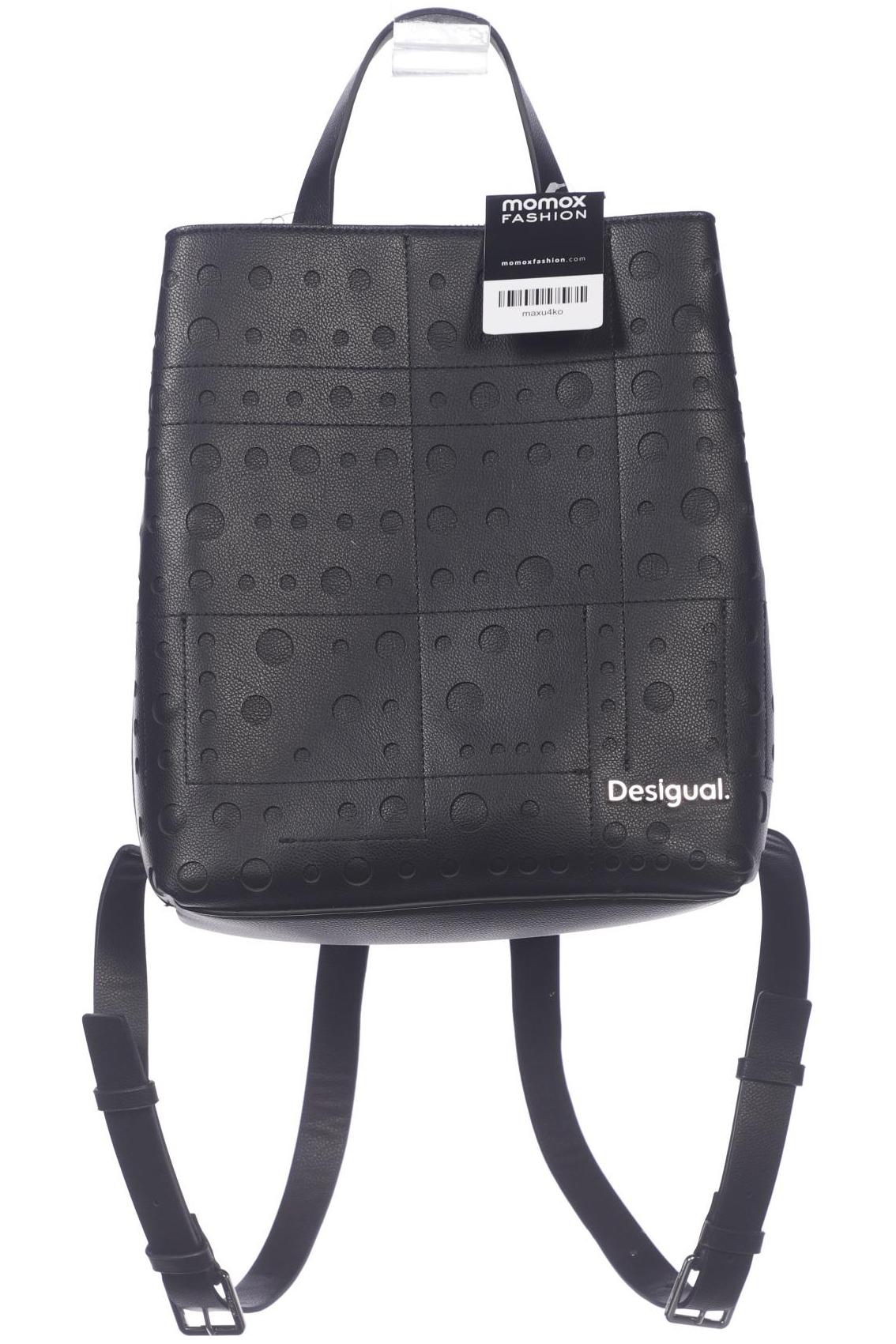 

Desigual Damen Rucksack, schwarz, Gr.