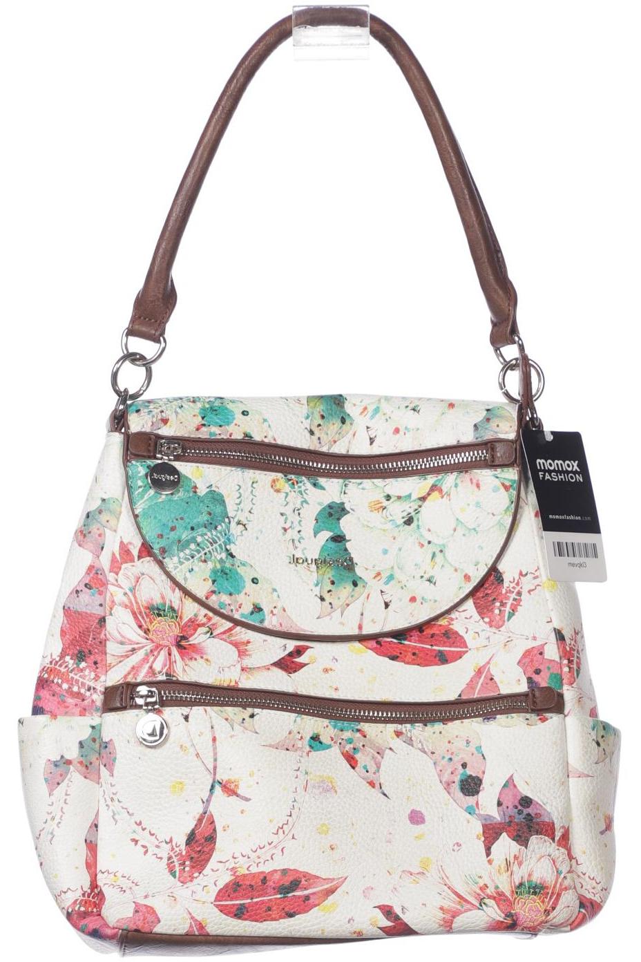 

Desigual Damen Rucksack, cremeweiß