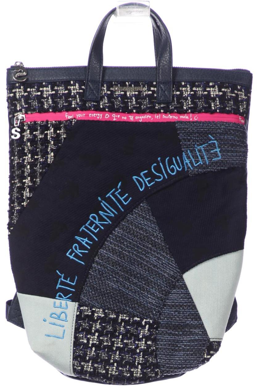 

Desigual Damen Rucksack, marineblau, Gr.