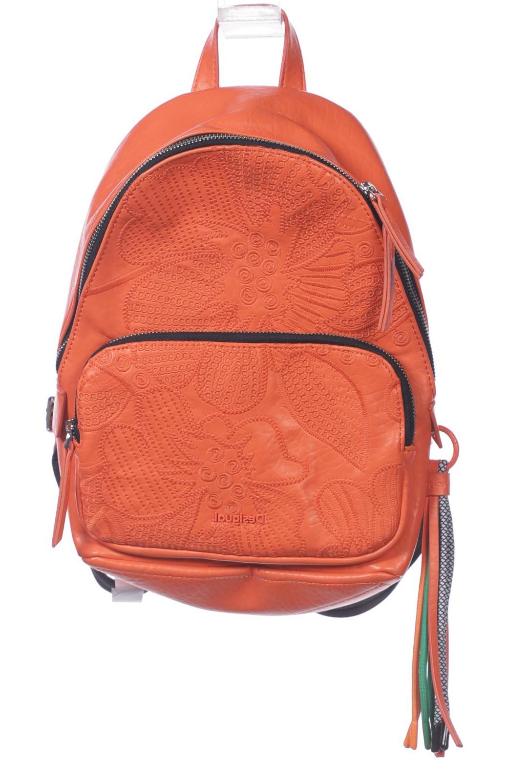 

Desigual Damen Rucksack, orange, Gr.
