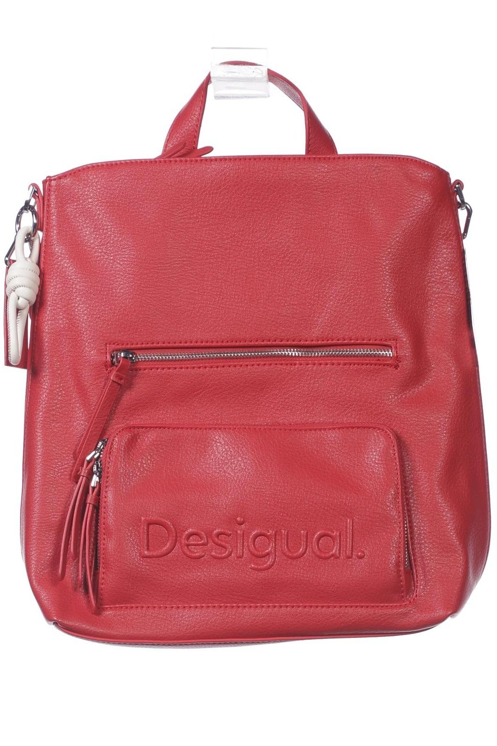 

Desigual Damen Rucksack, rot, Gr.