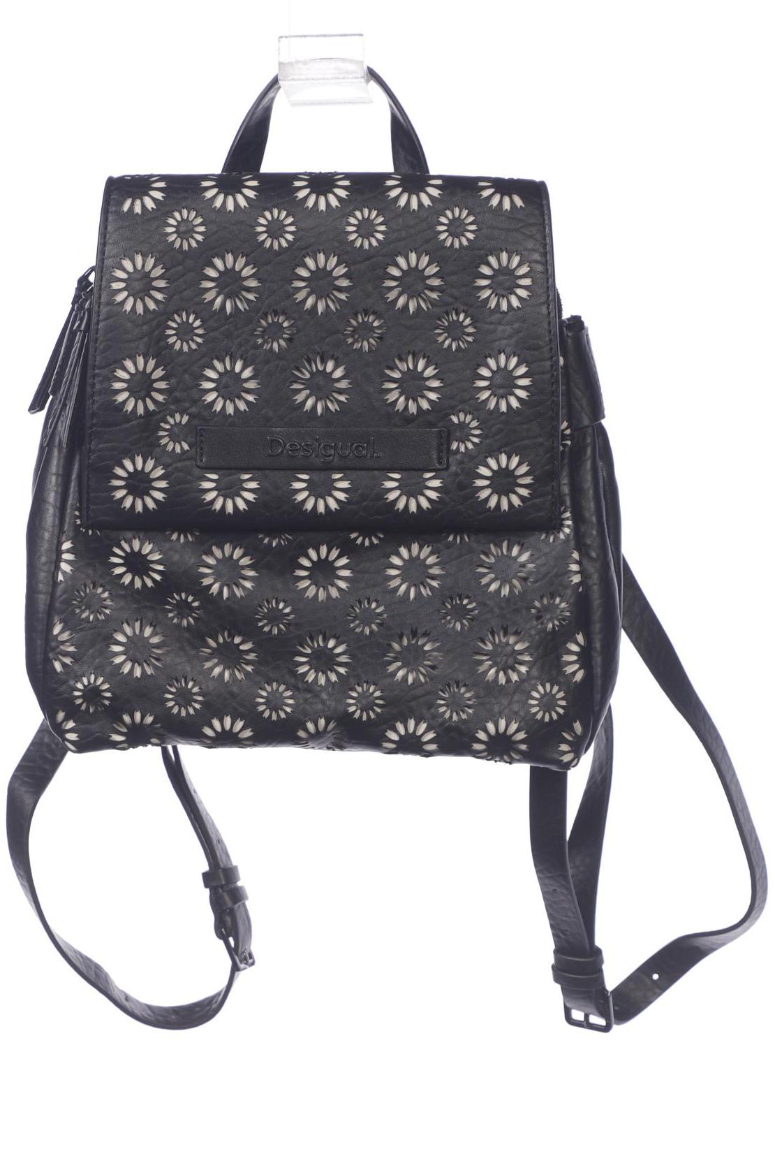 

Desigual Damen Rucksack, schwarz, Gr.