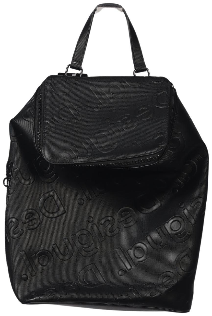 

Desigual Damen Rucksack, schwarz, Gr.
