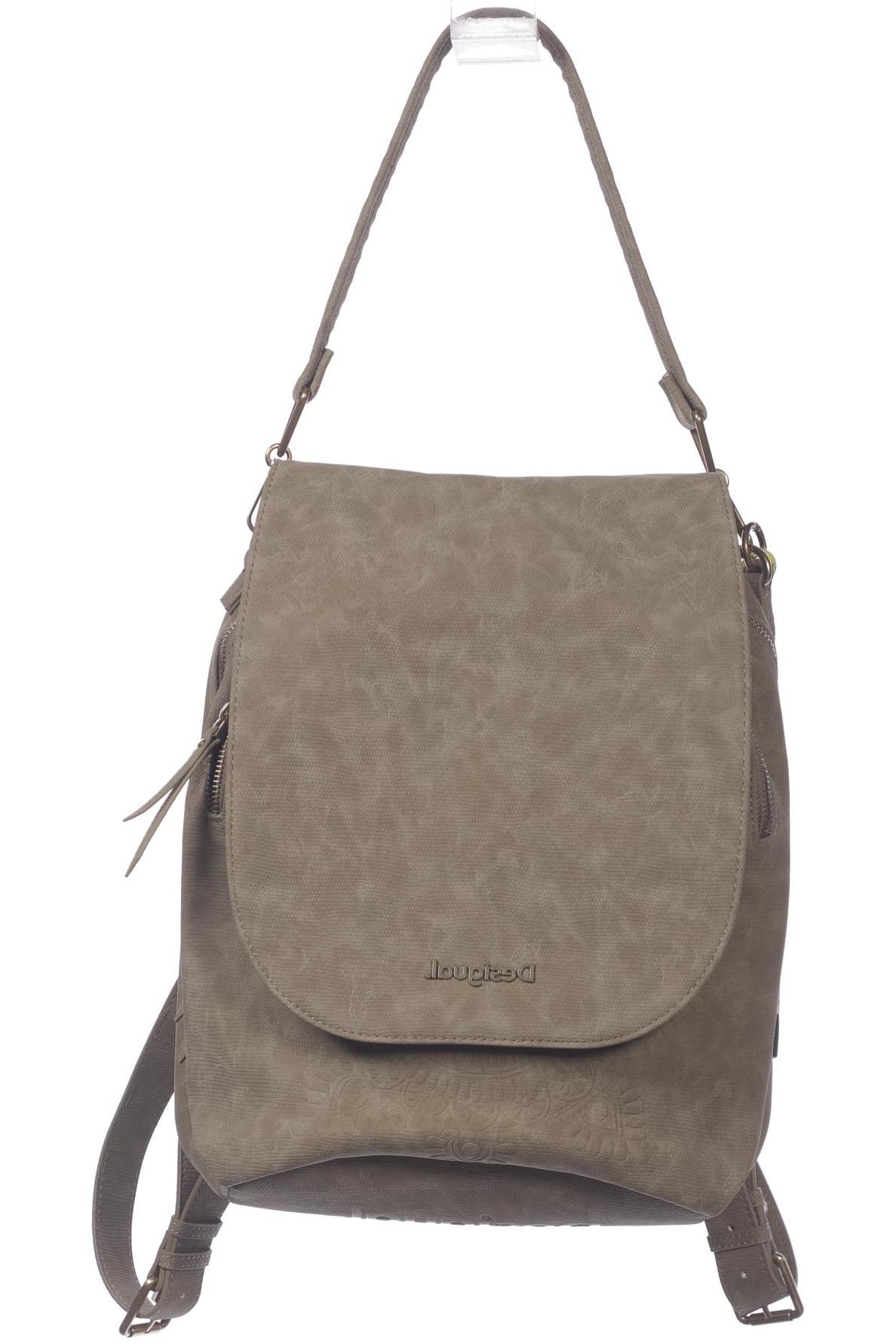 

Desigual Damen Rucksack, beige, Gr.