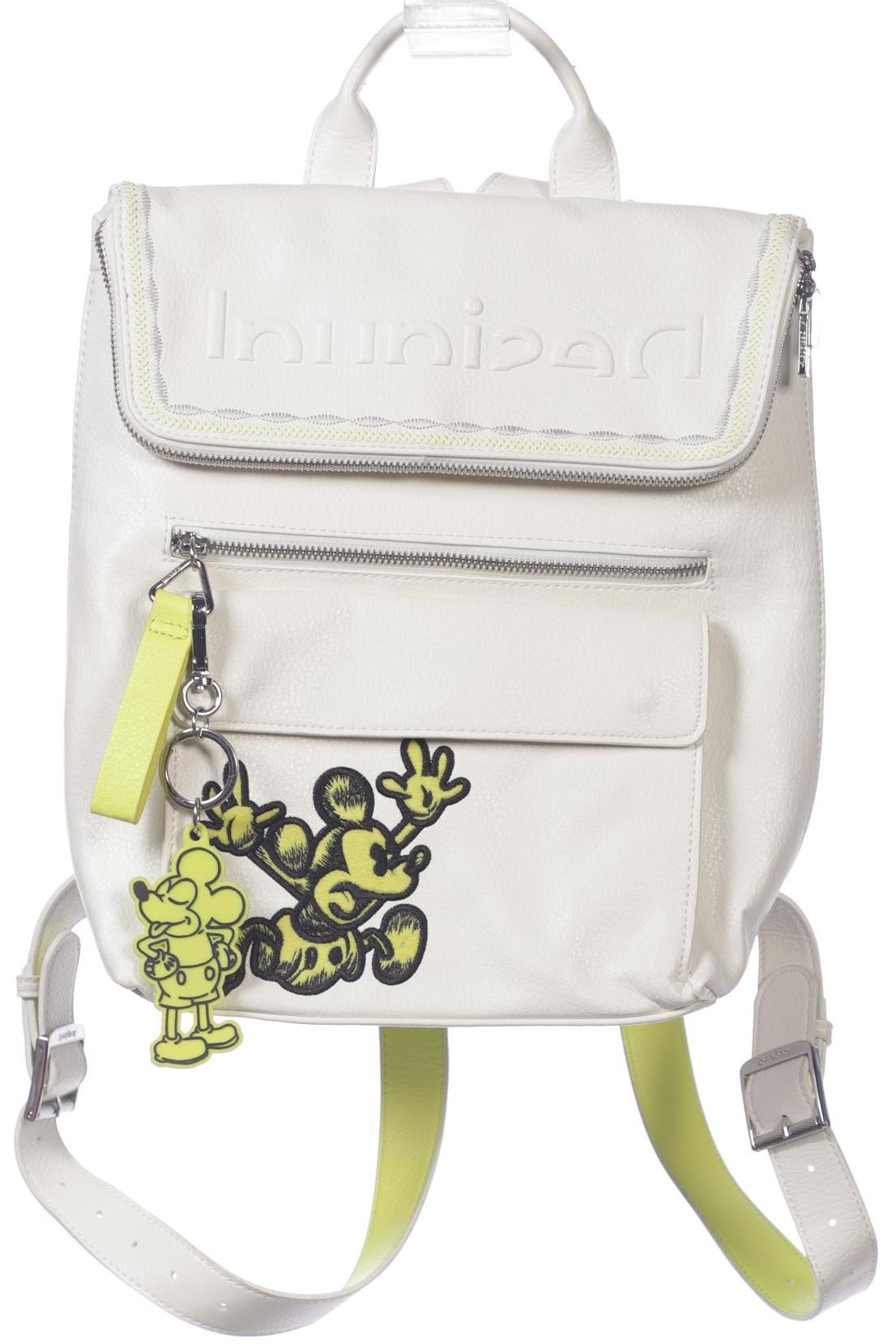 

Desigual Damen Rucksack, cremeweiß, Gr.
