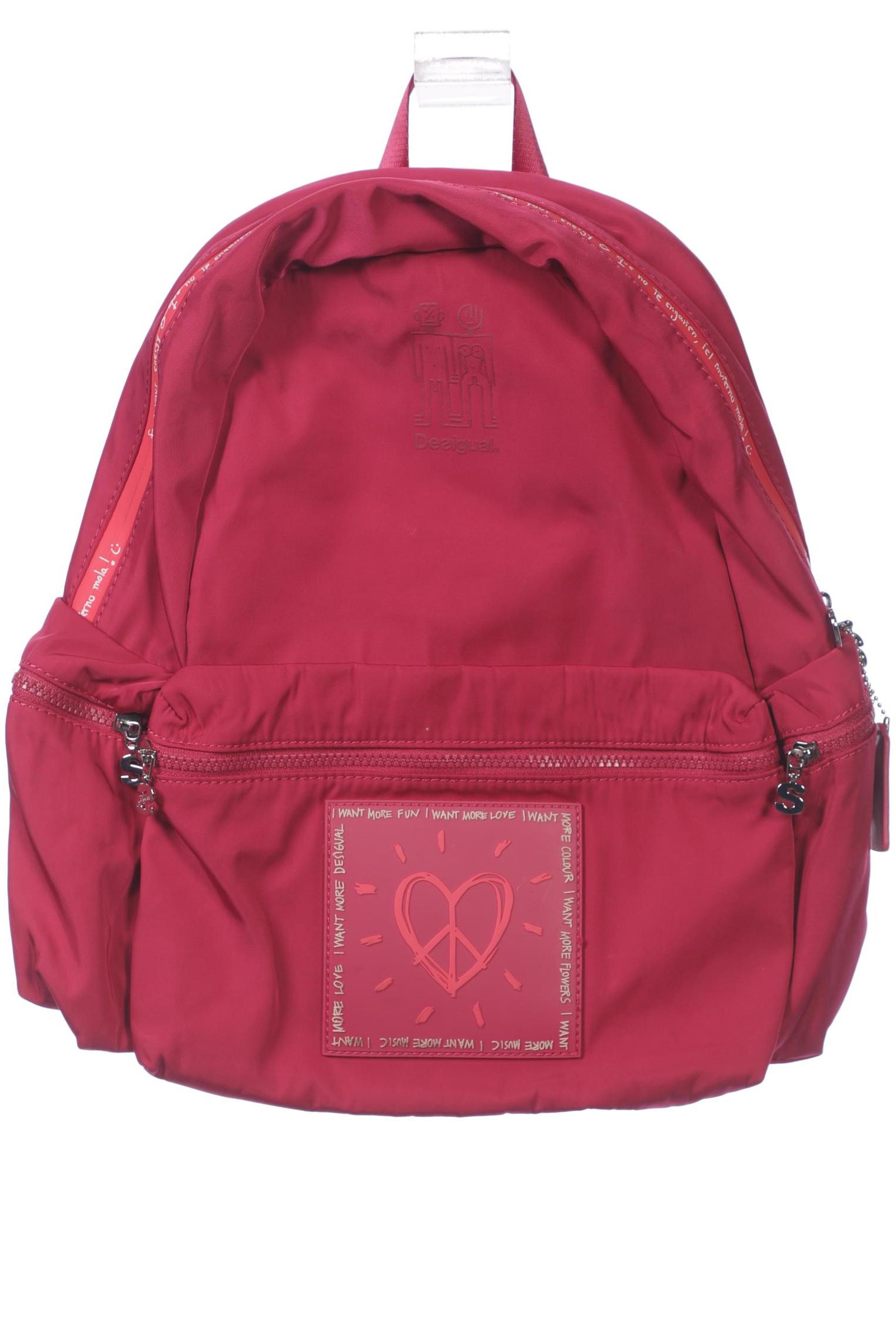 

Desigual Damen Rucksack, pink, Gr.