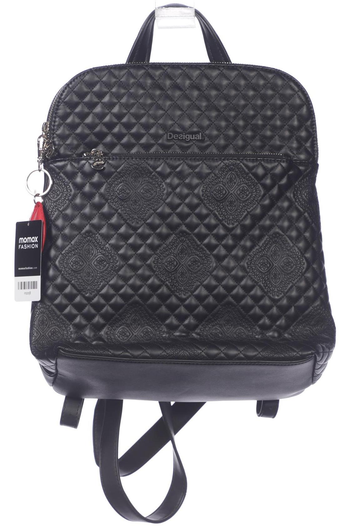 

Desigual Damen Rucksack, schwarz, Gr.