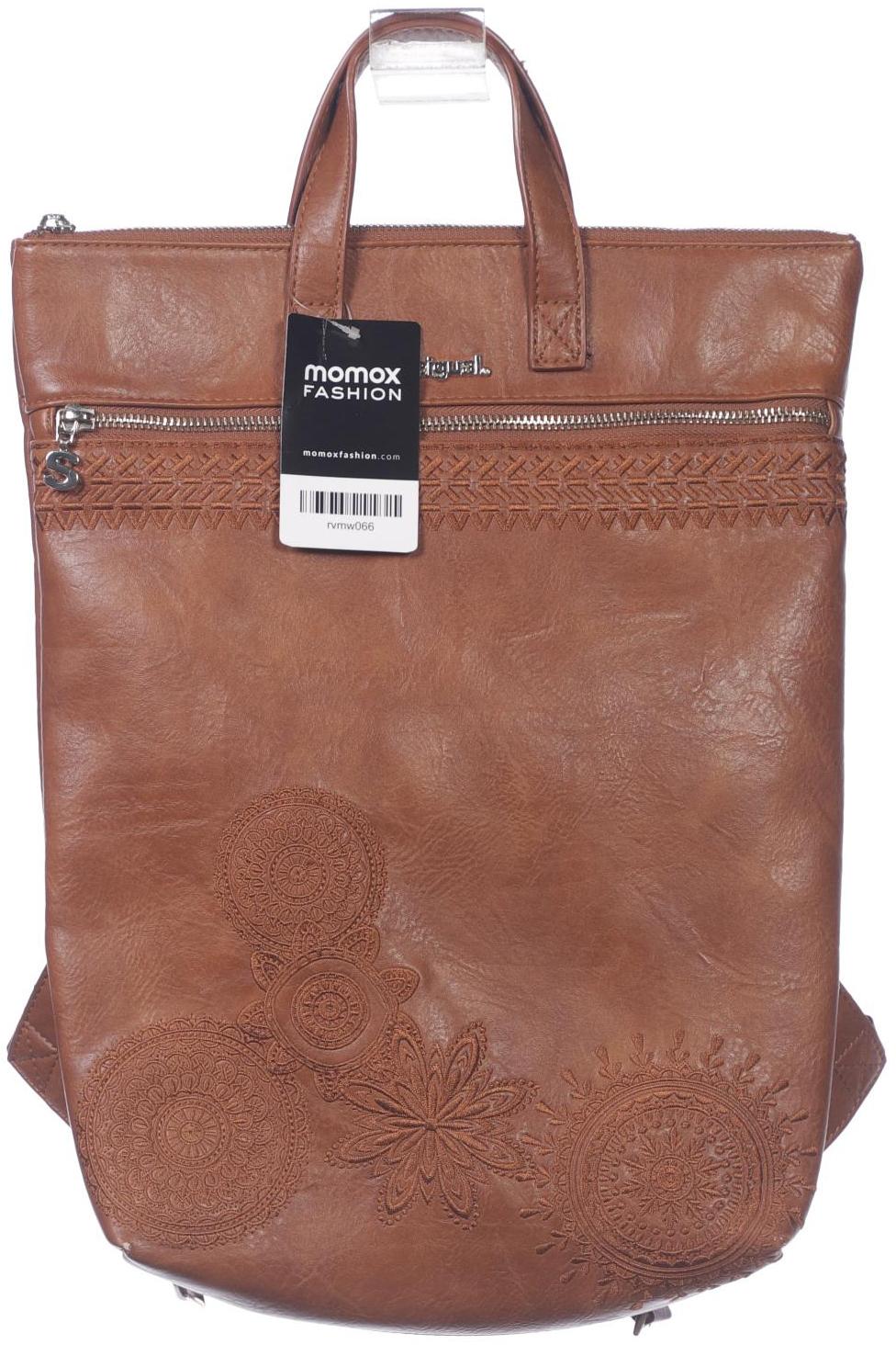 

Desigual Damen Rucksack, braun, Gr.