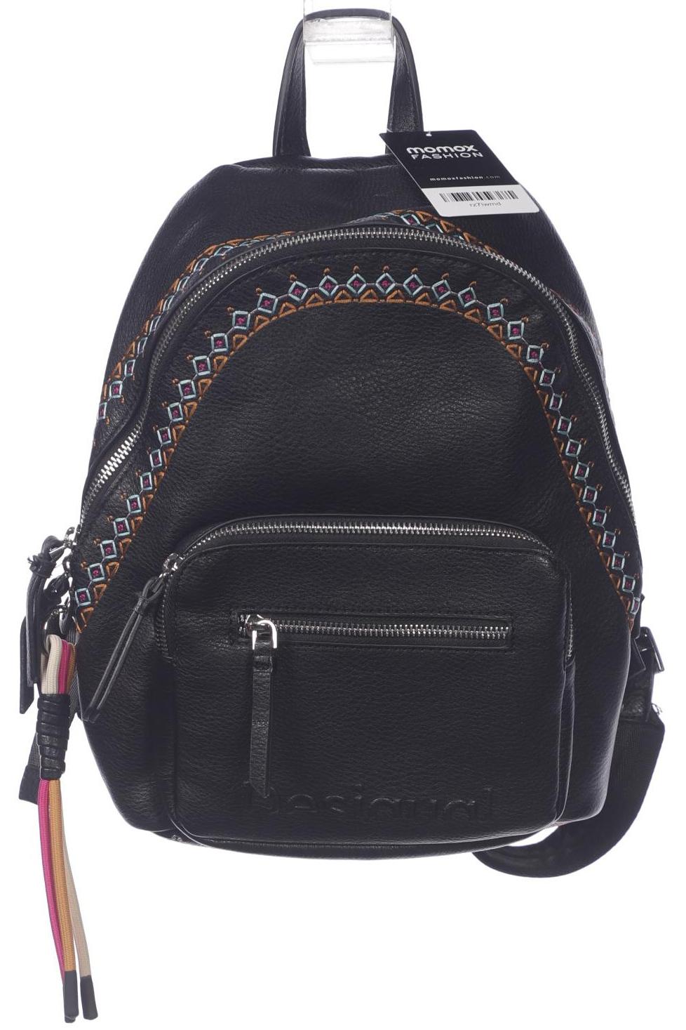

Desigual Damen Rucksack, schwarz, Gr.
