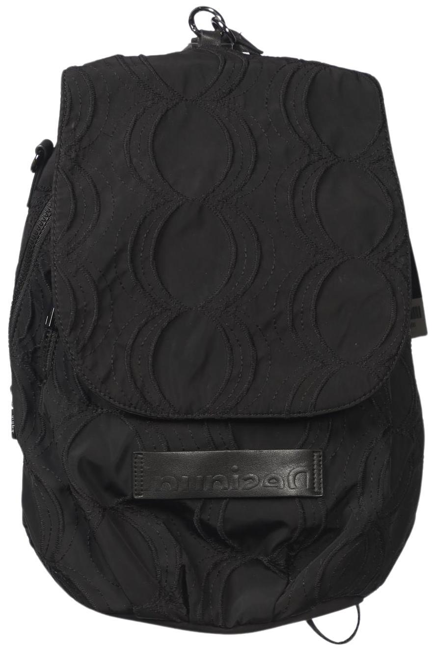 

Desigual Damen Rucksack, schwarz, Gr.