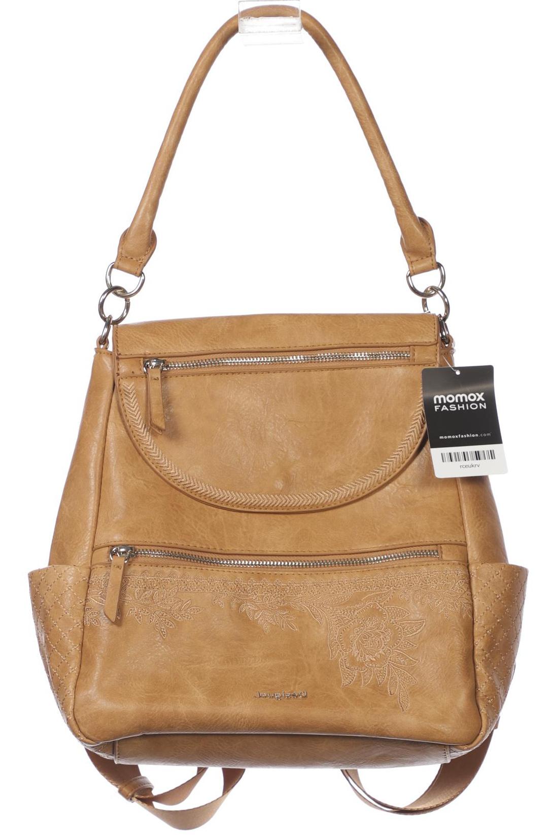 

Desigual Damen Rucksack, beige, Gr.