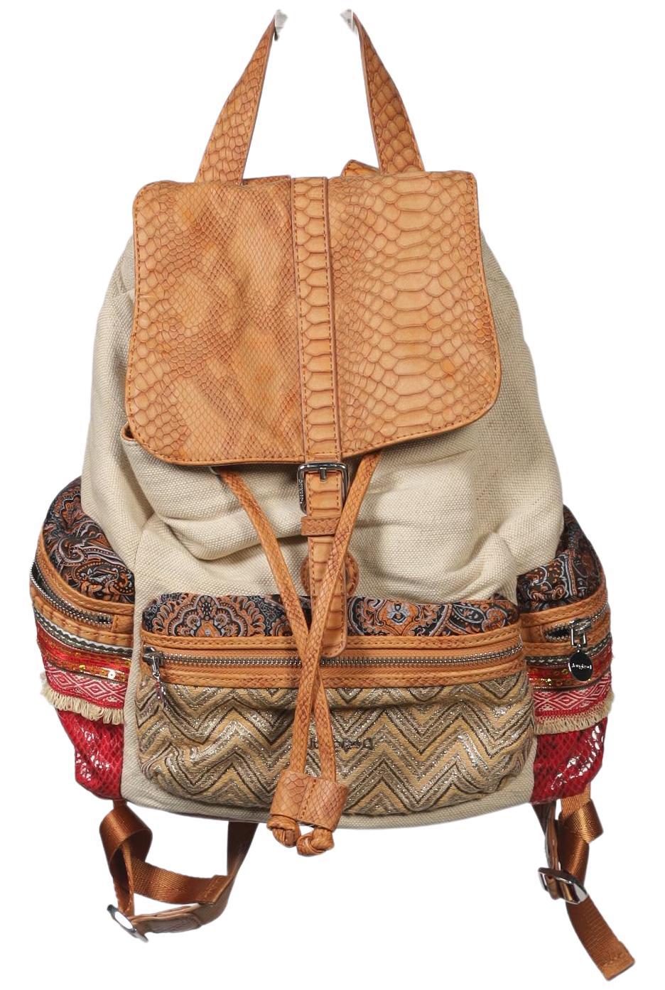 

Desigual Damen Rucksack, mehrfarbig, Gr.