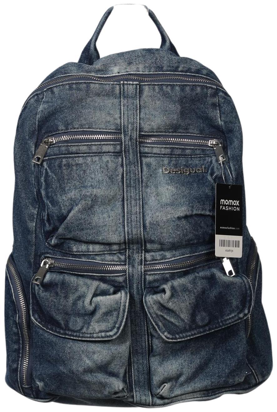 

Desigual Damen Rucksack, blau, Gr.