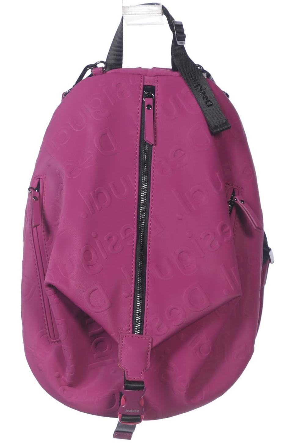 

Desigual Damen Rucksack, pink, Gr.