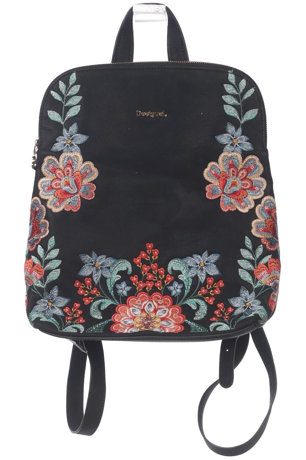 

Desigual Damen Rucksack, schwarz, Gr.
