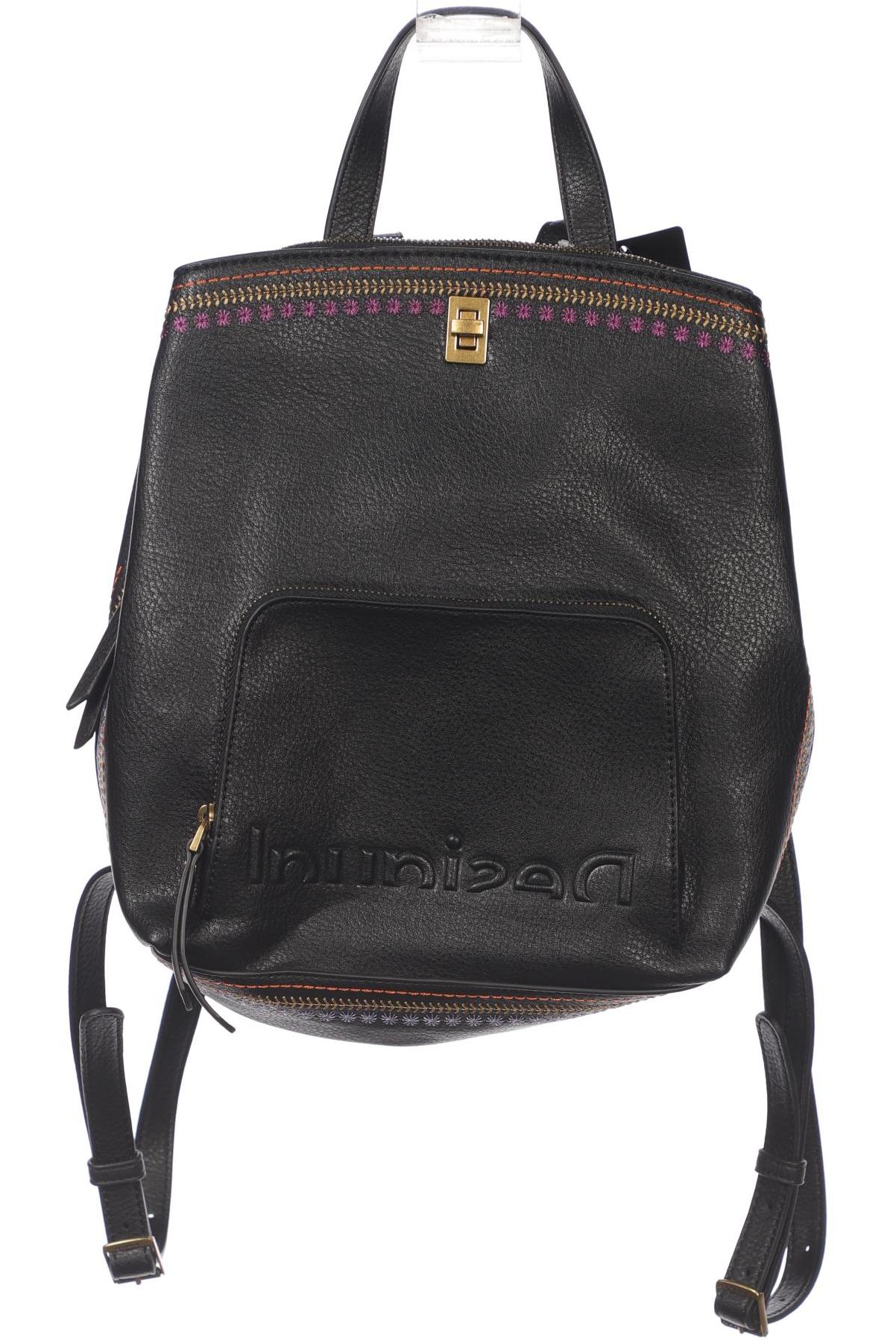 

Desigual Damen Rucksack, schwarz