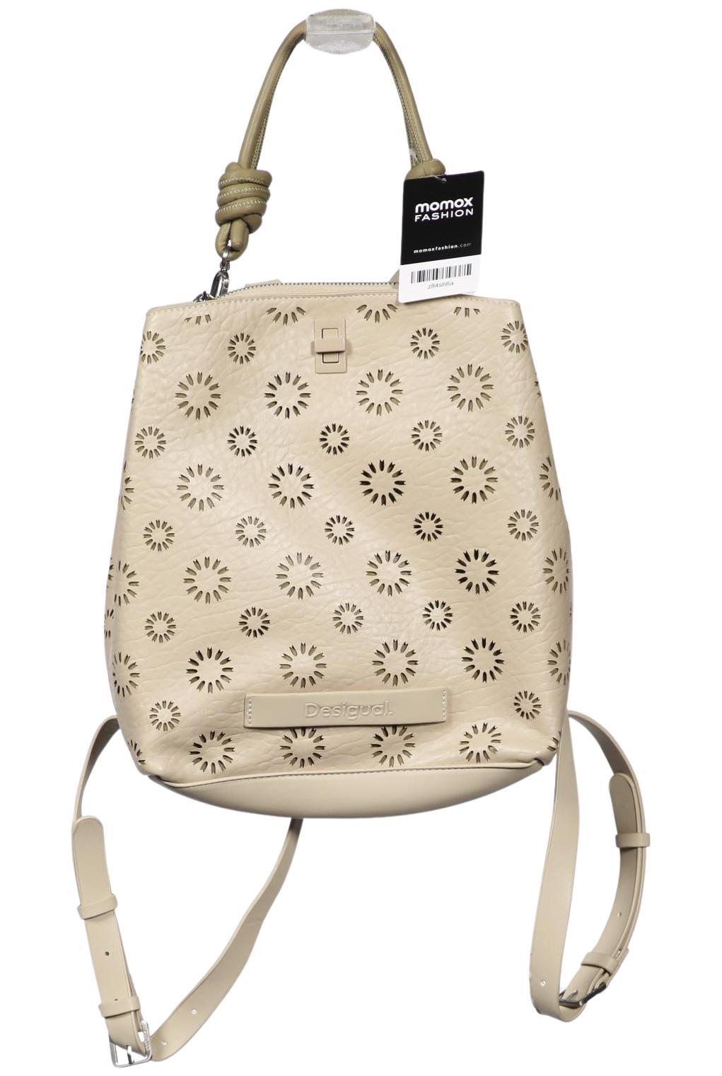 

Desigual Damen Rucksack, beige, Gr.