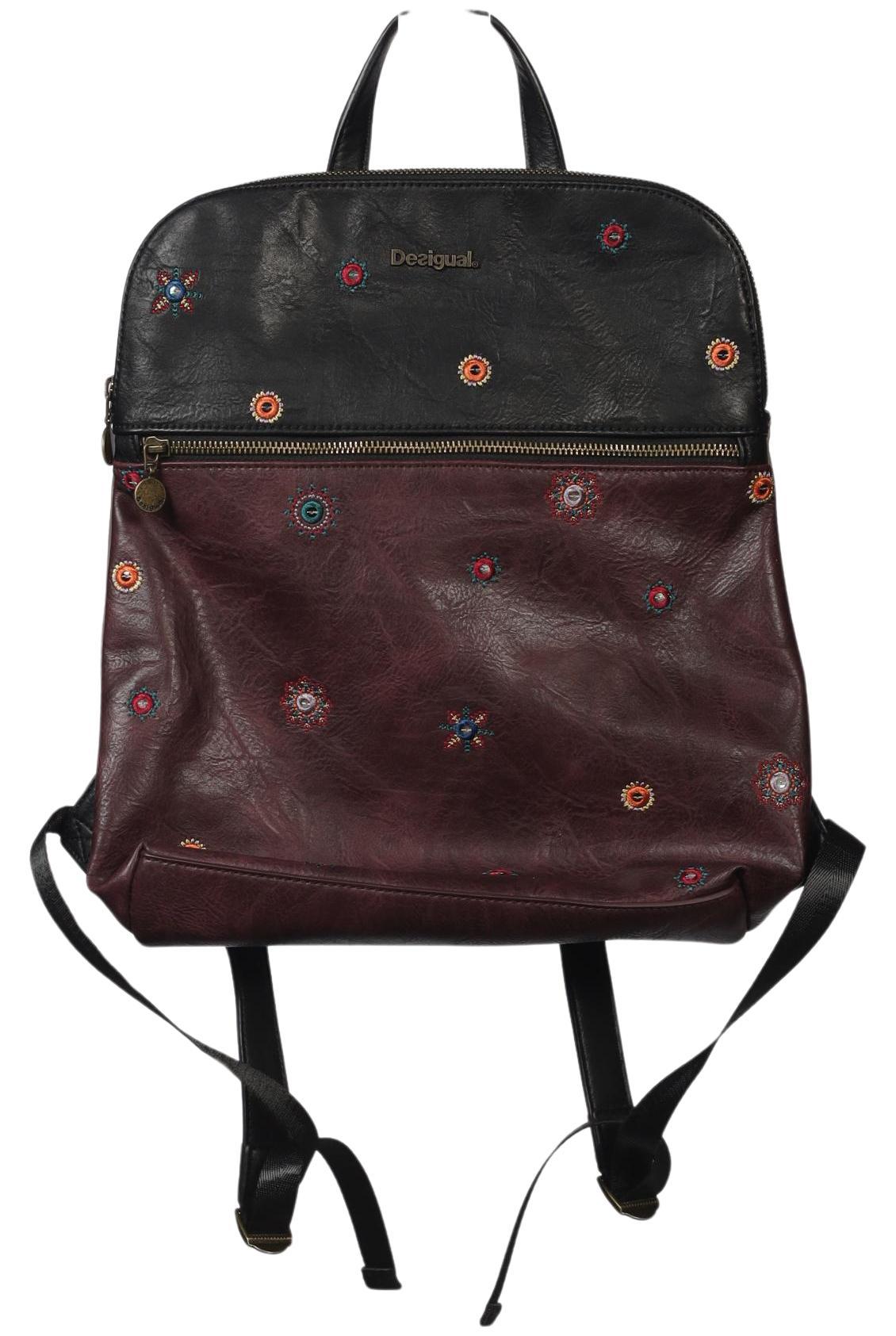 

Desigual Damen Rucksack, bordeaux, Gr.