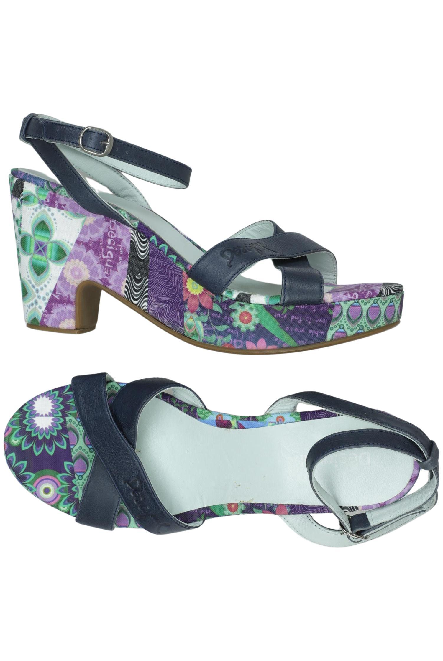 

Desigual Damen Sandale, marineblau, Gr. 41