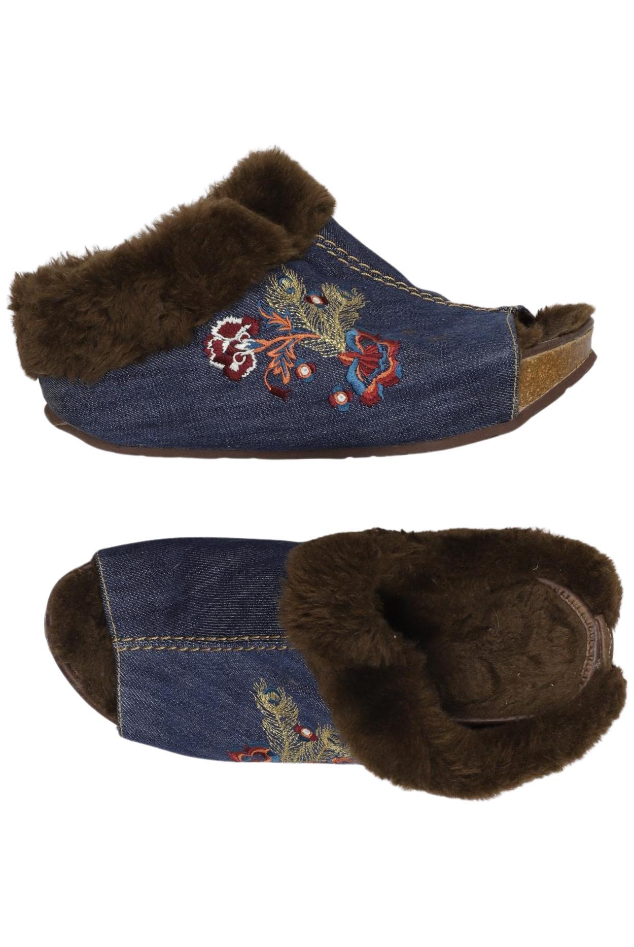 

Desigual Damen Sandale, blau, Gr. 38