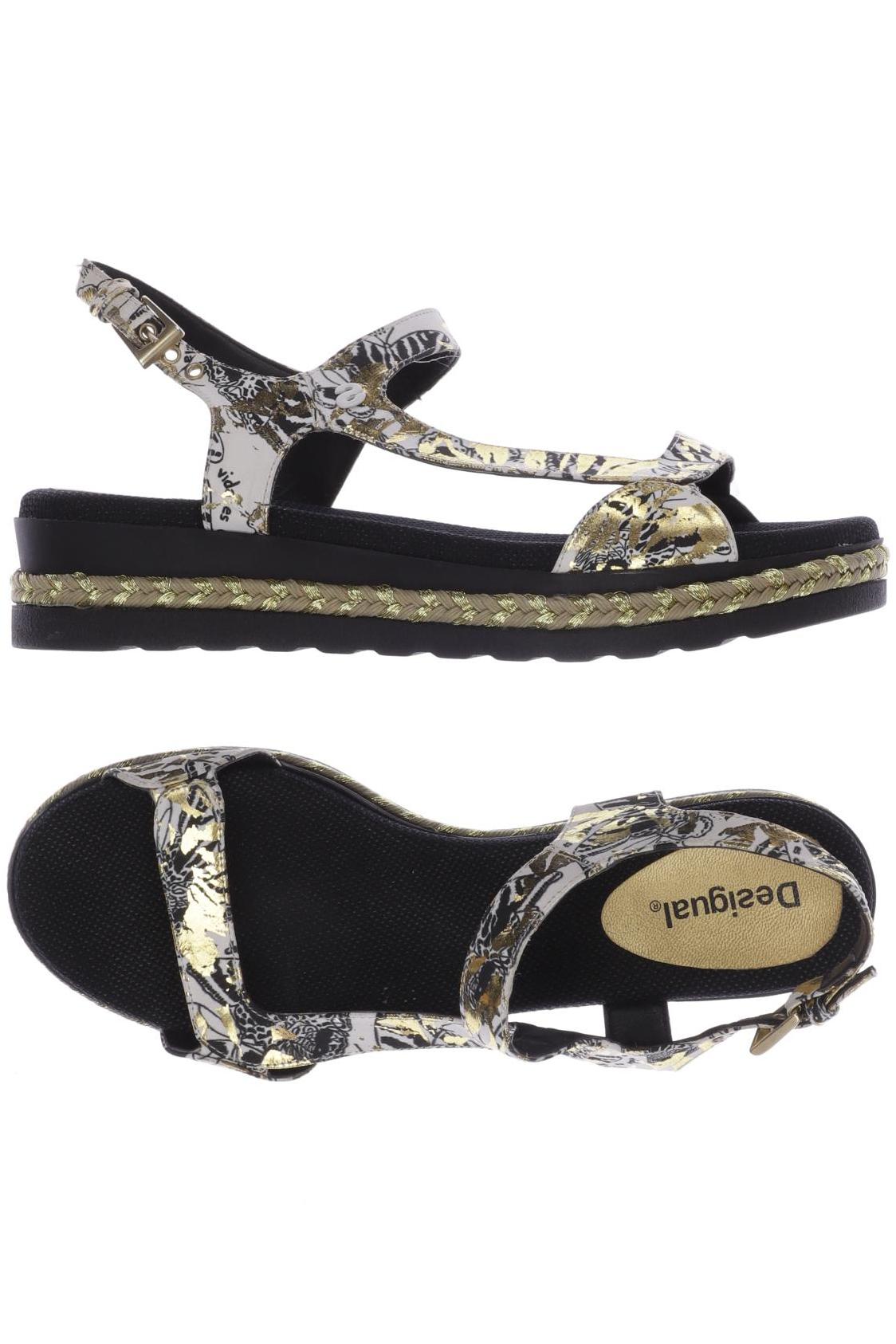 

Desigual Damen Sandale, weiß