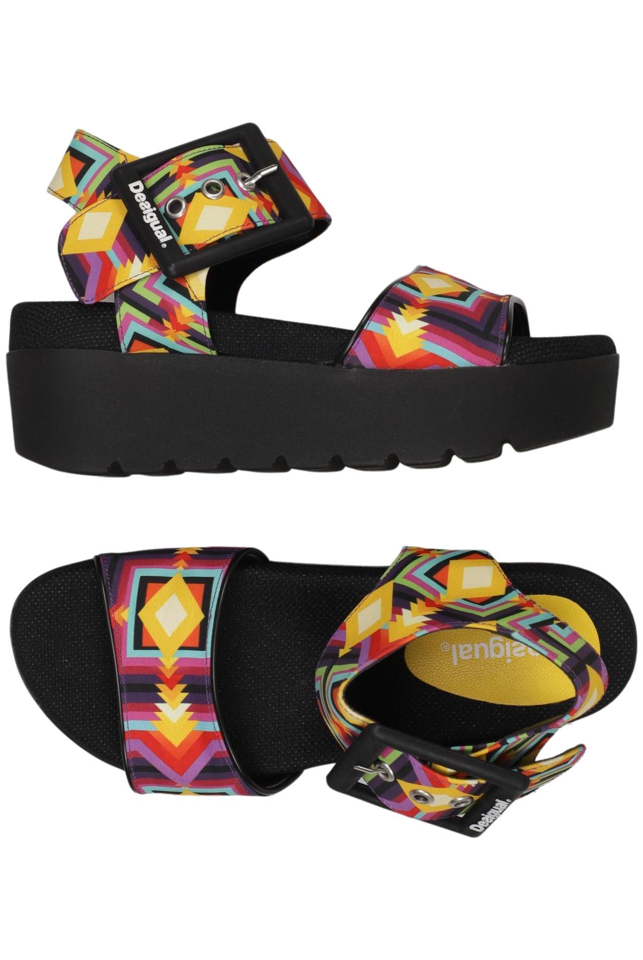 

Desigual Damen Sandale, mehrfarbig, Gr. 36