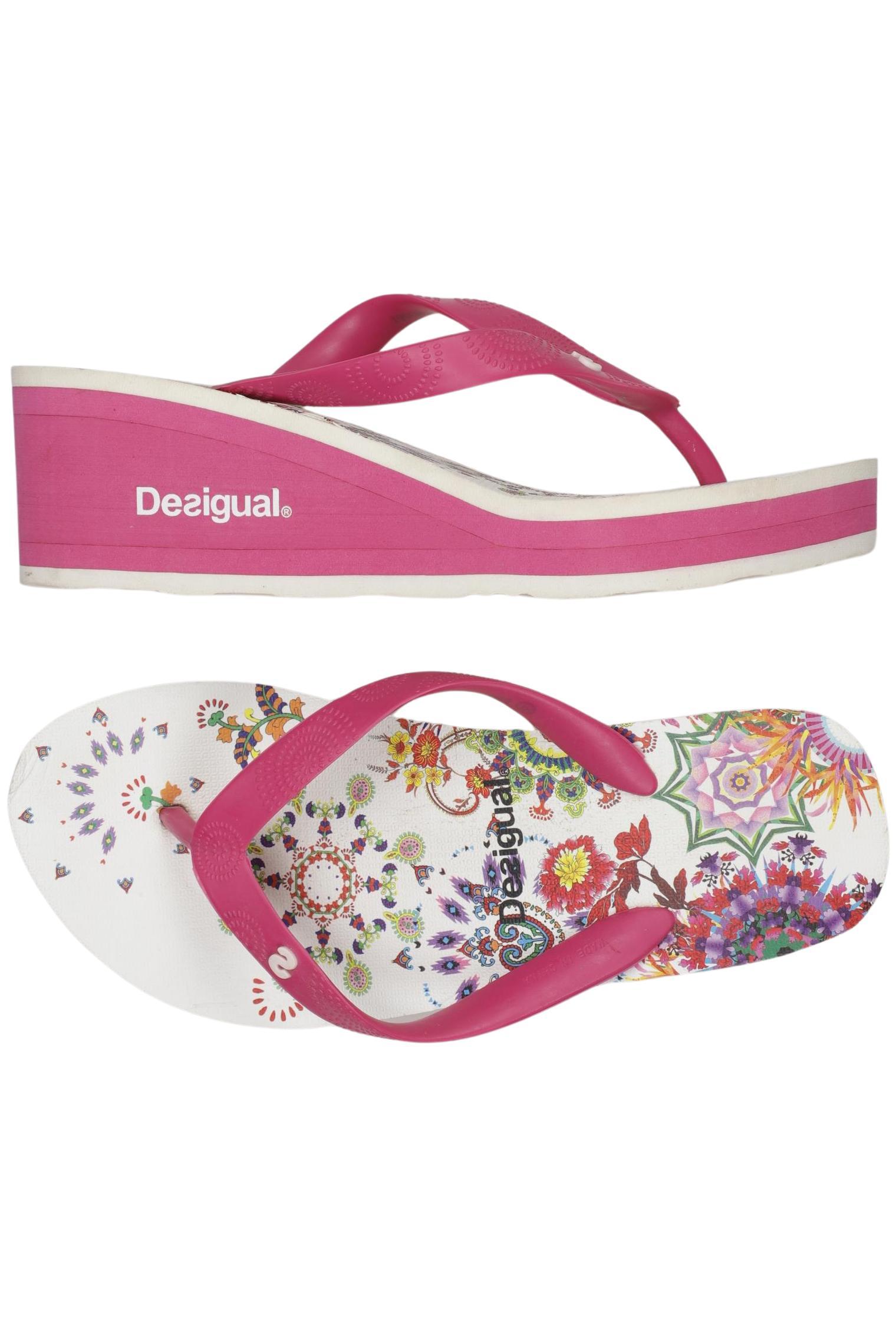 

Desigual Damen Sandale, pink, Gr. 38