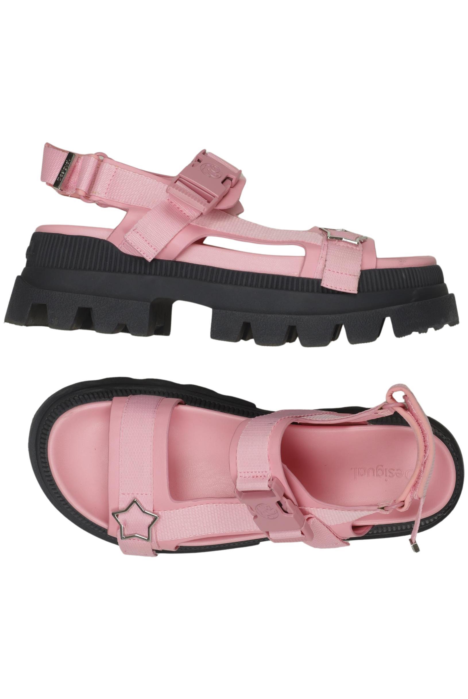 

Desigual Damen Sandale, pink, Gr. 39