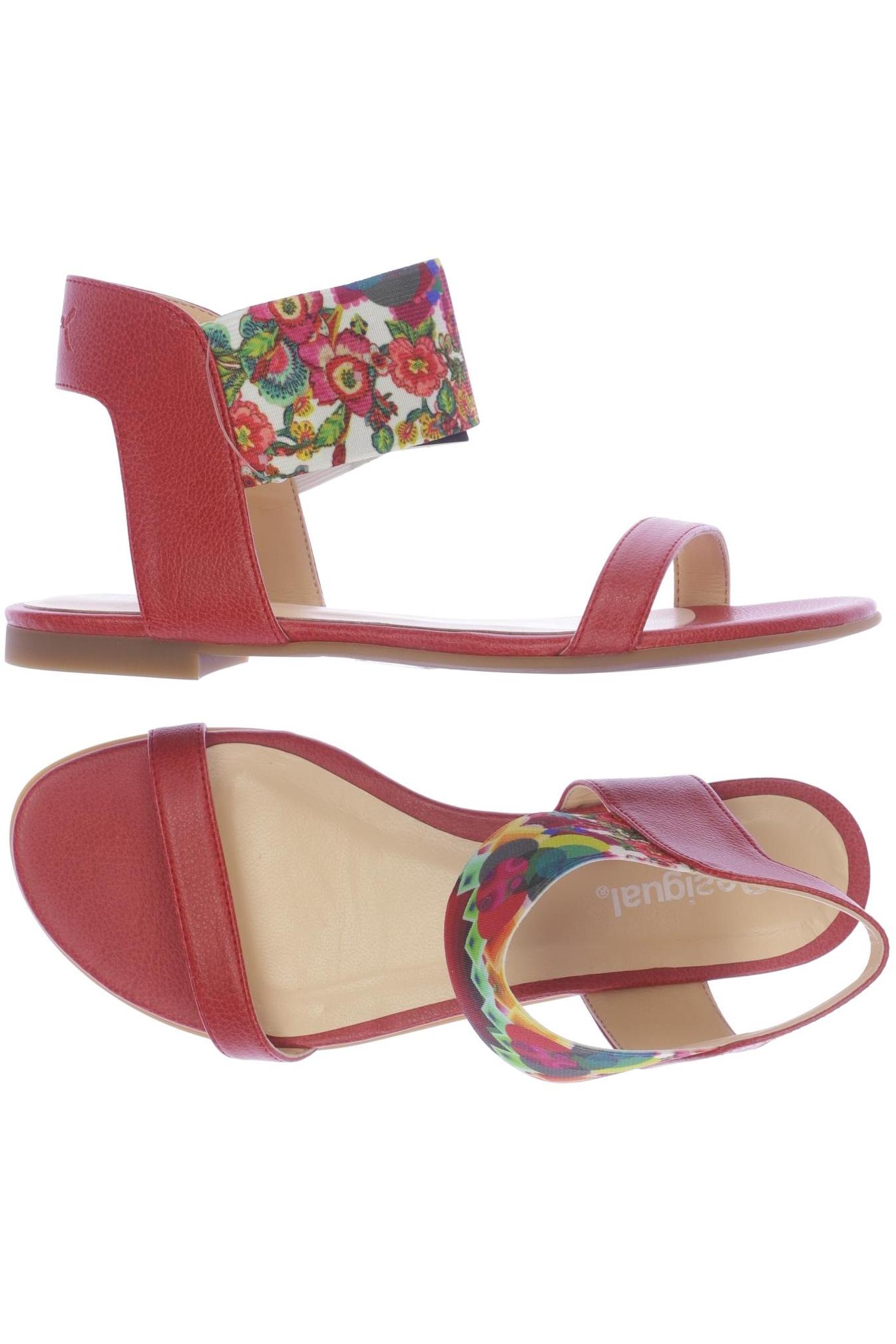 

Desigual Damen Sandale, rot, Gr. 36