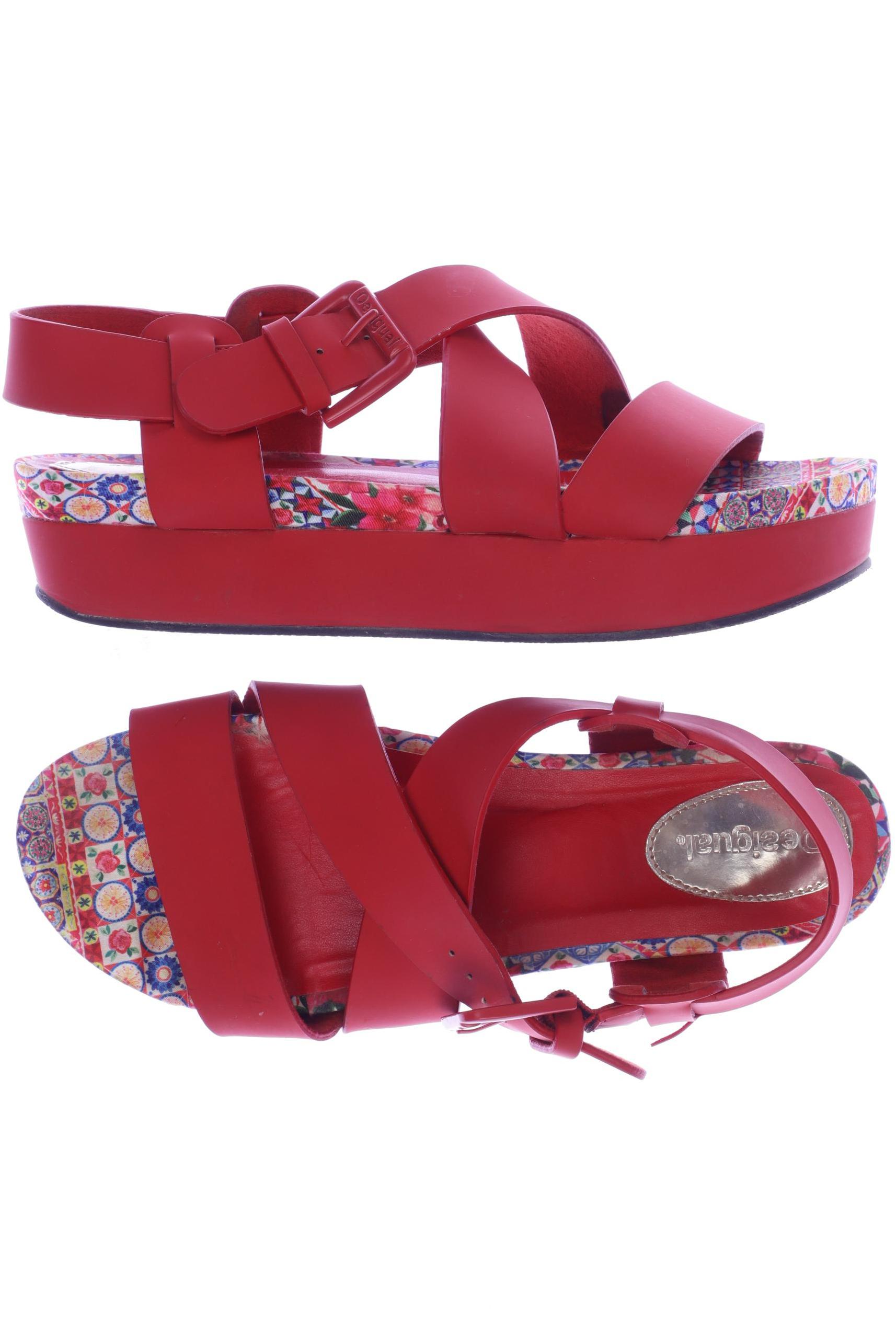 

Desigual Damen Sandale, rot