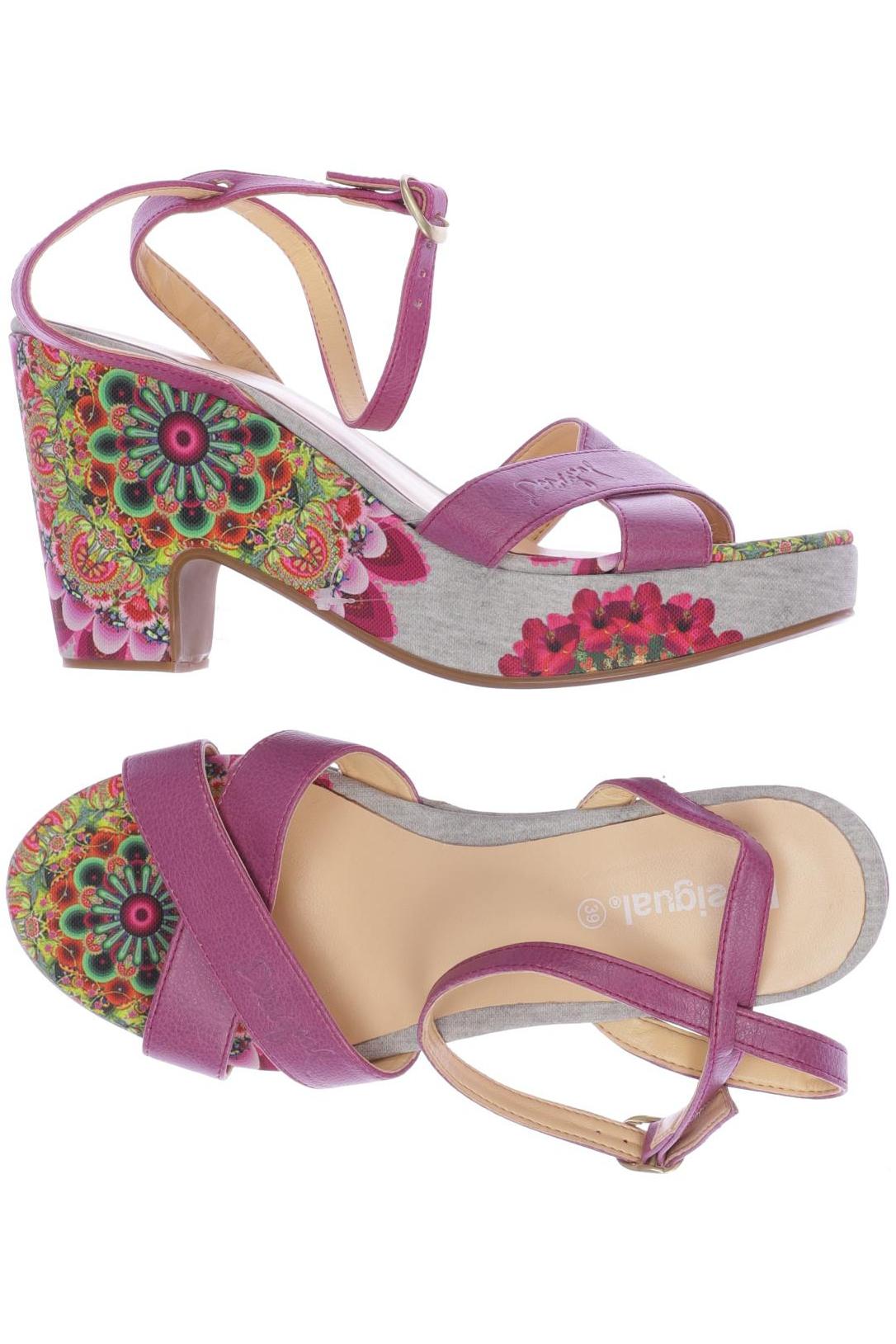 

Desigual Damen Sandale, pink, Gr. 39