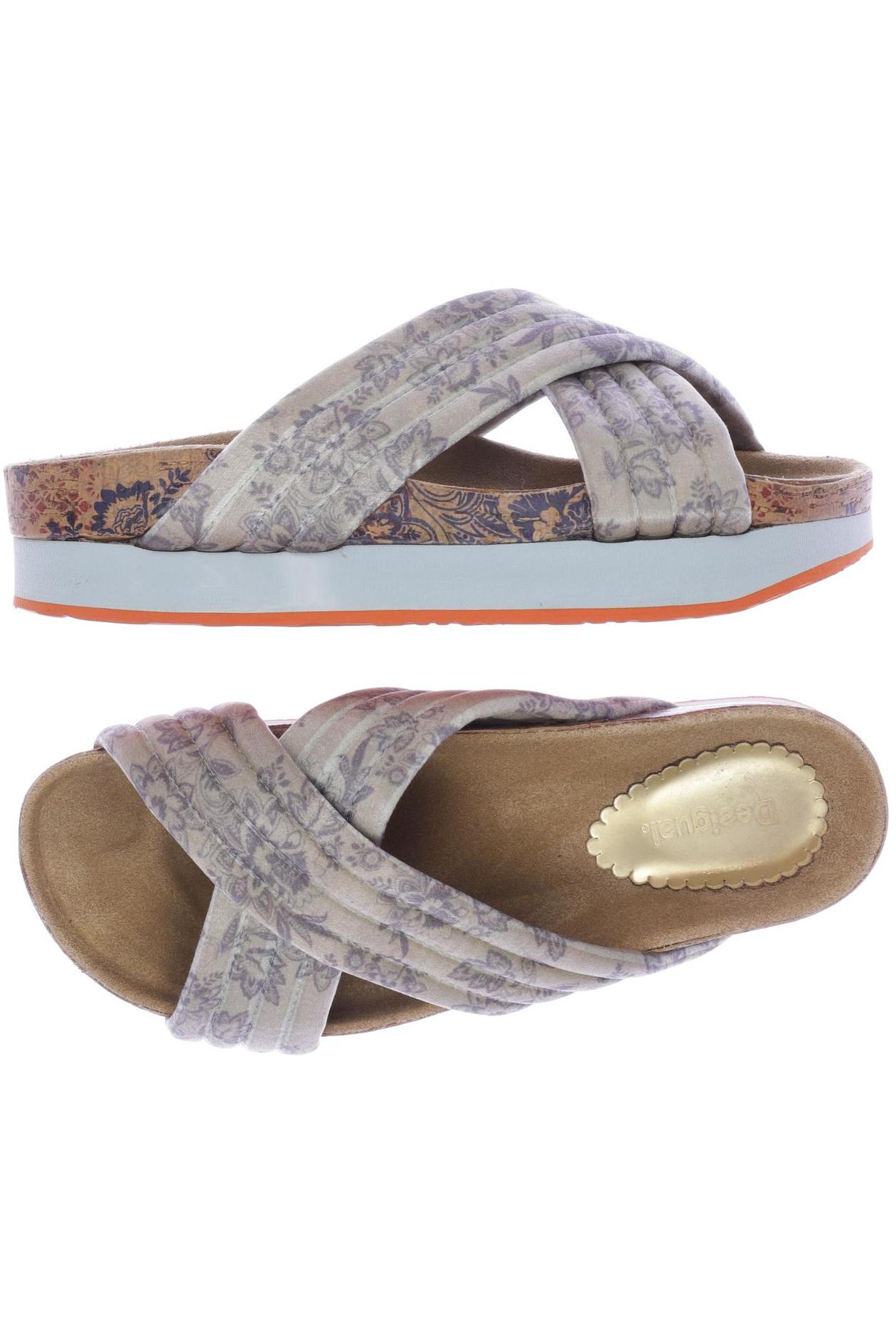 

Desigual Damen Sandale, türkis