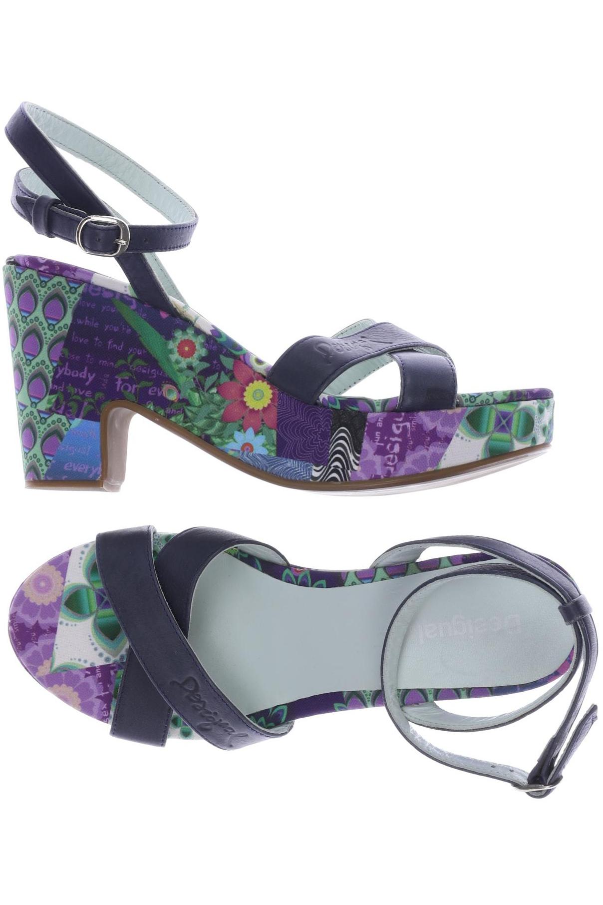 

Desigual Damen Sandale, marineblau