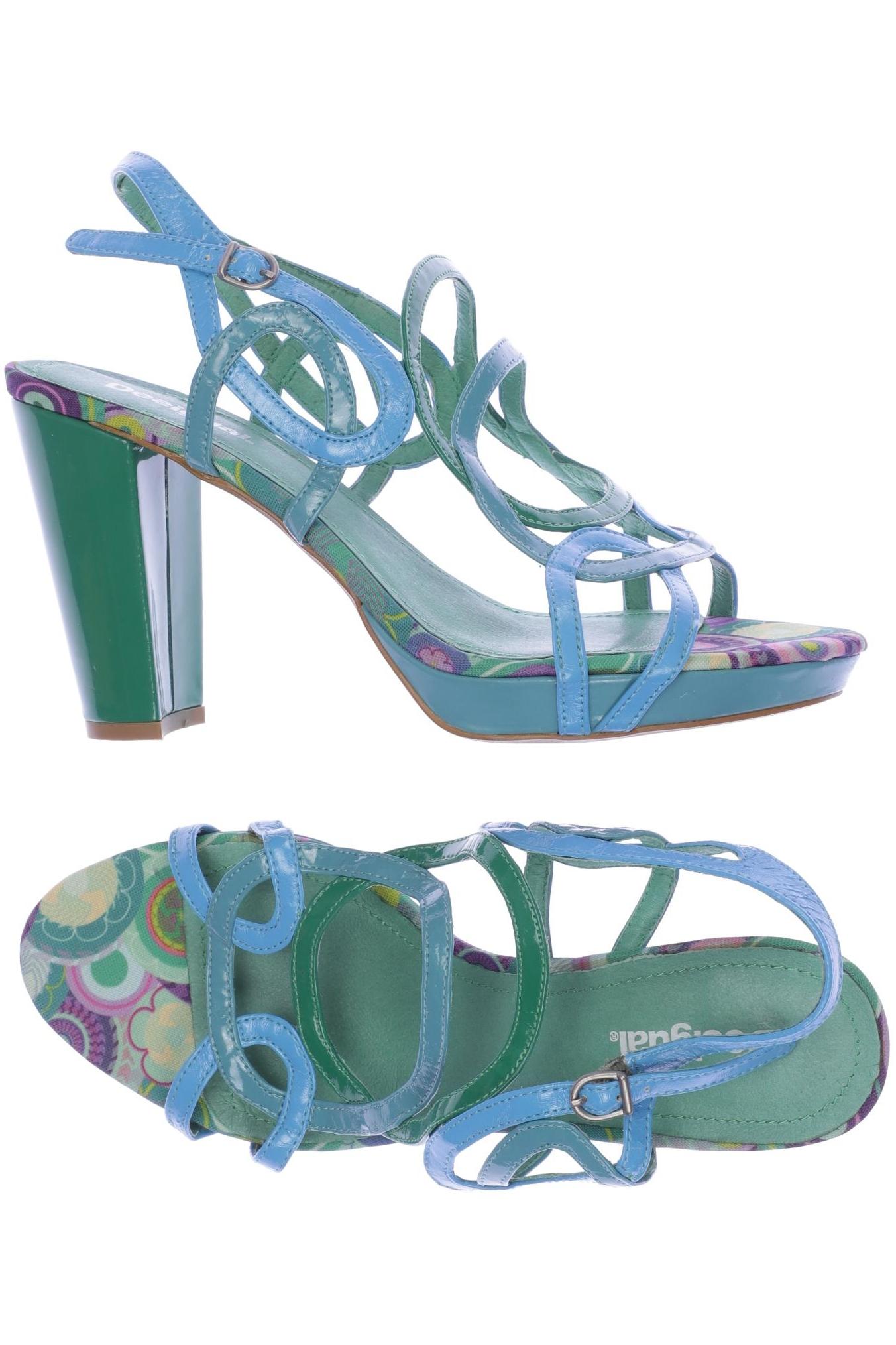 

Desigual Damen Sandale, grün, Gr. 39