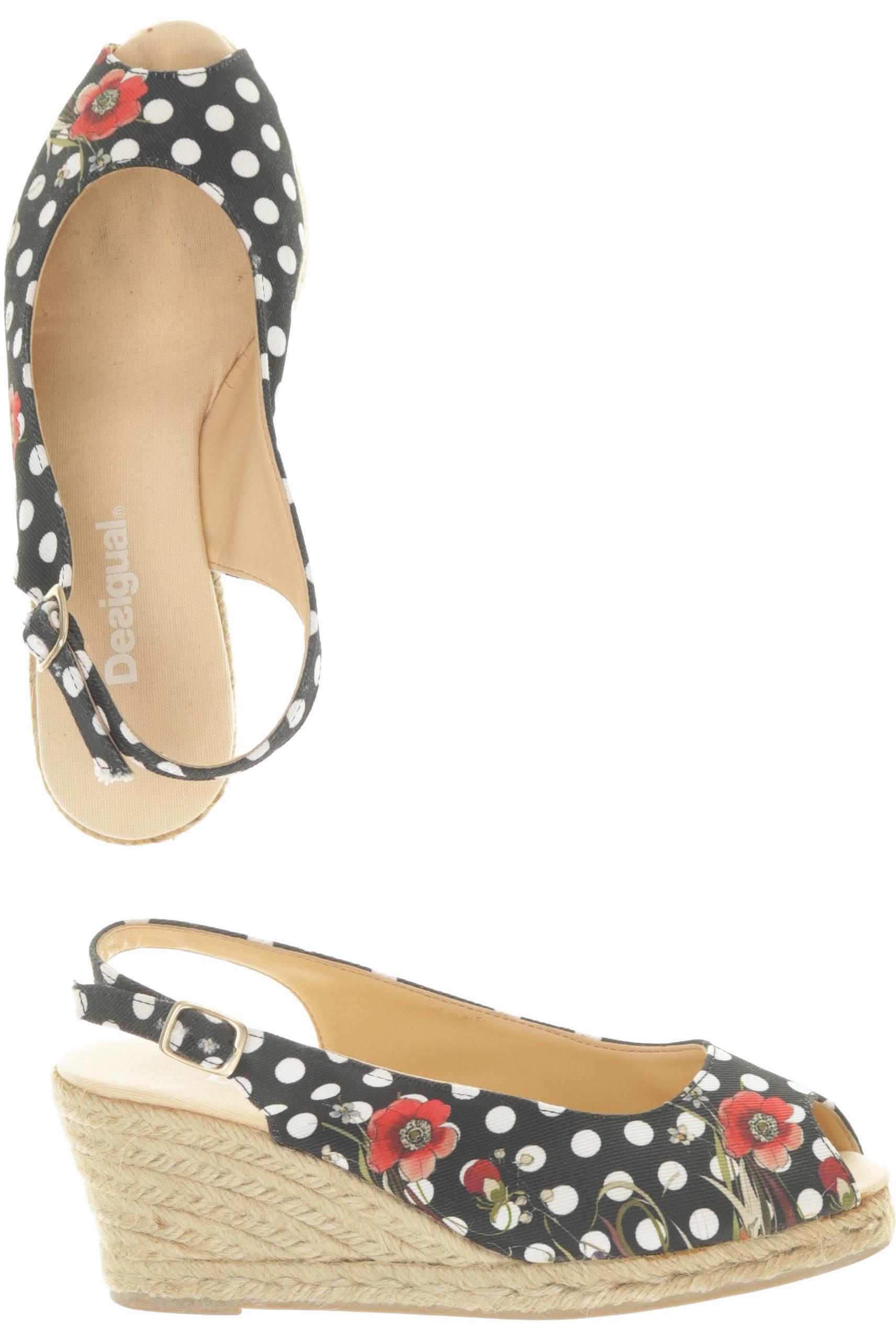 

Desigual Damen Sandale, blau, Gr. 38