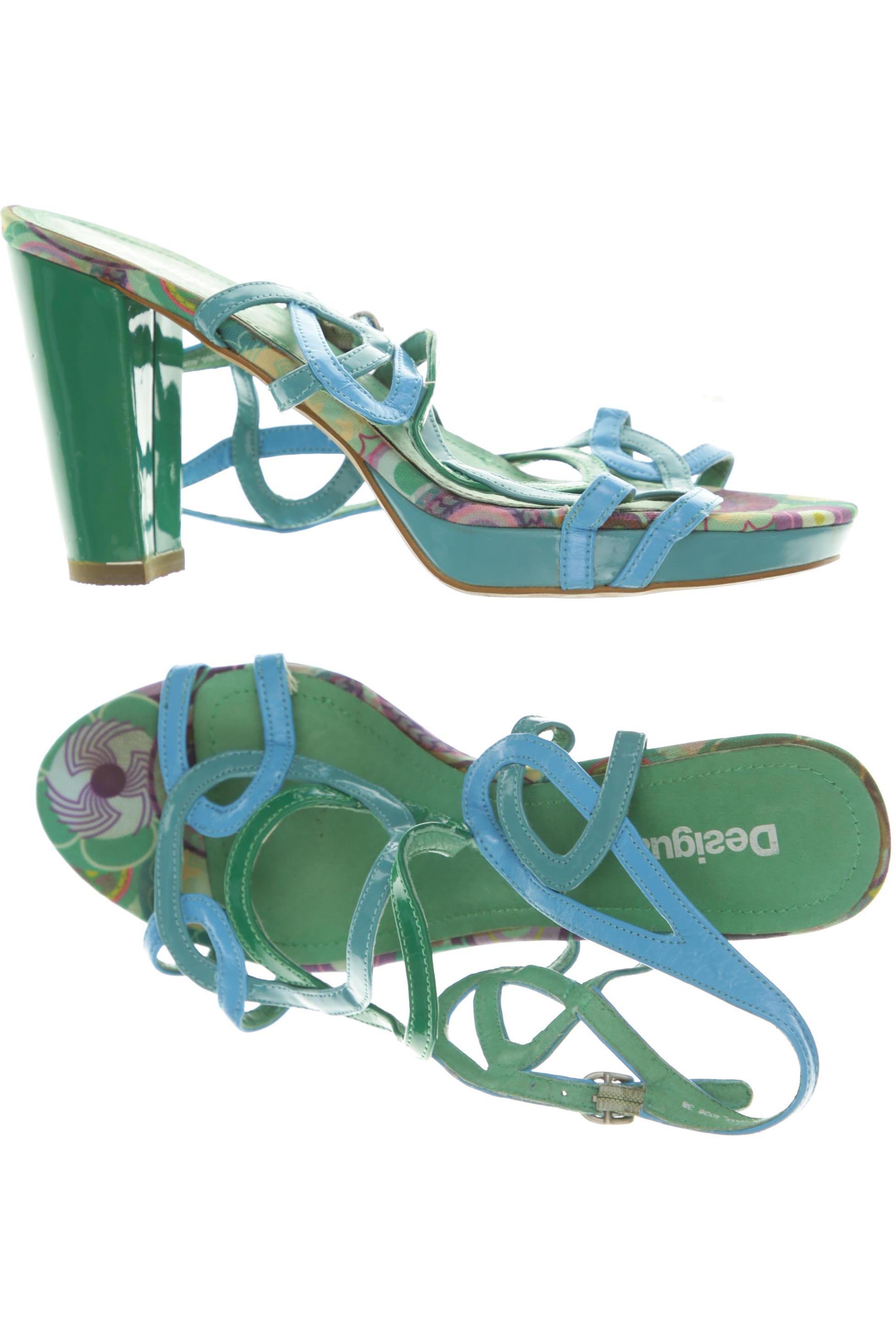 

Desigual Damen Sandale, grün, Gr. 38