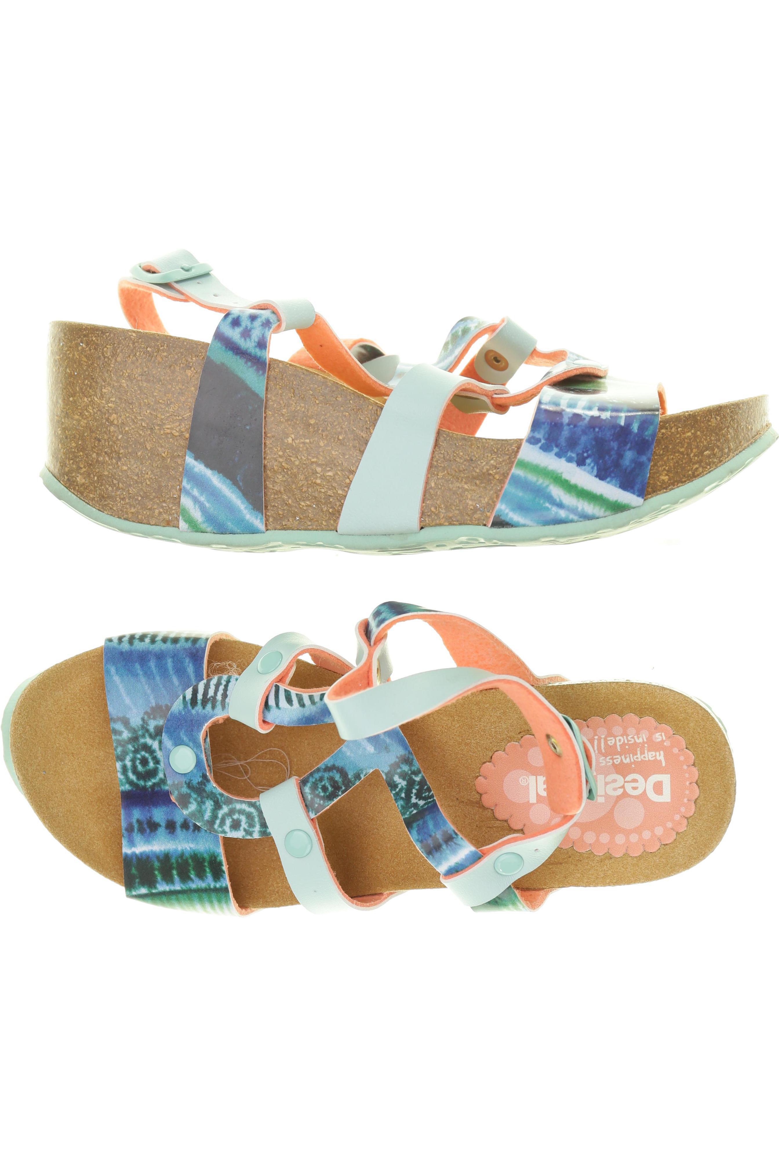 

Desigual Damen Sandale, blau, Gr. 37