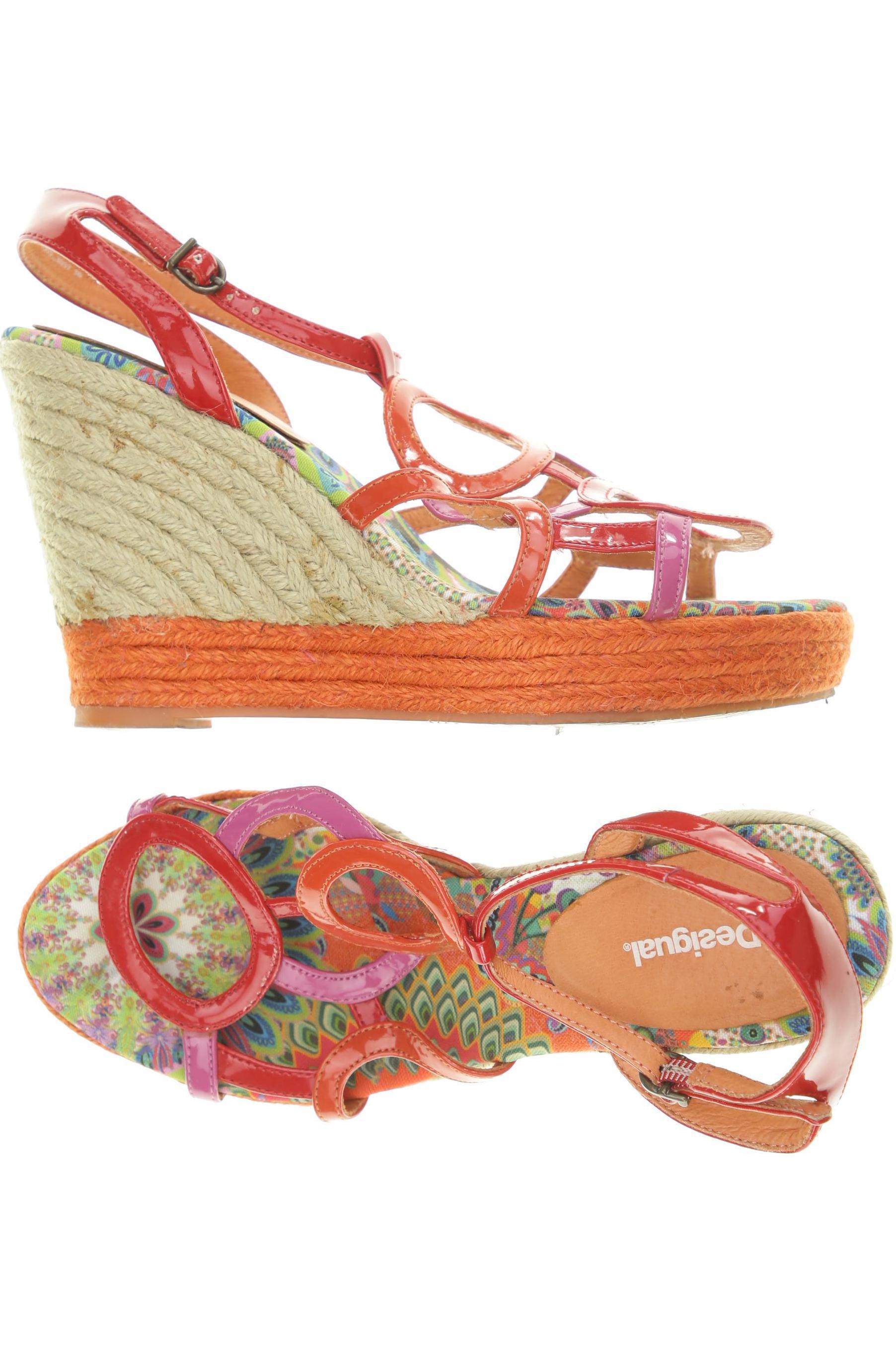 

Desigual Damen Sandale, rot, Gr. 38