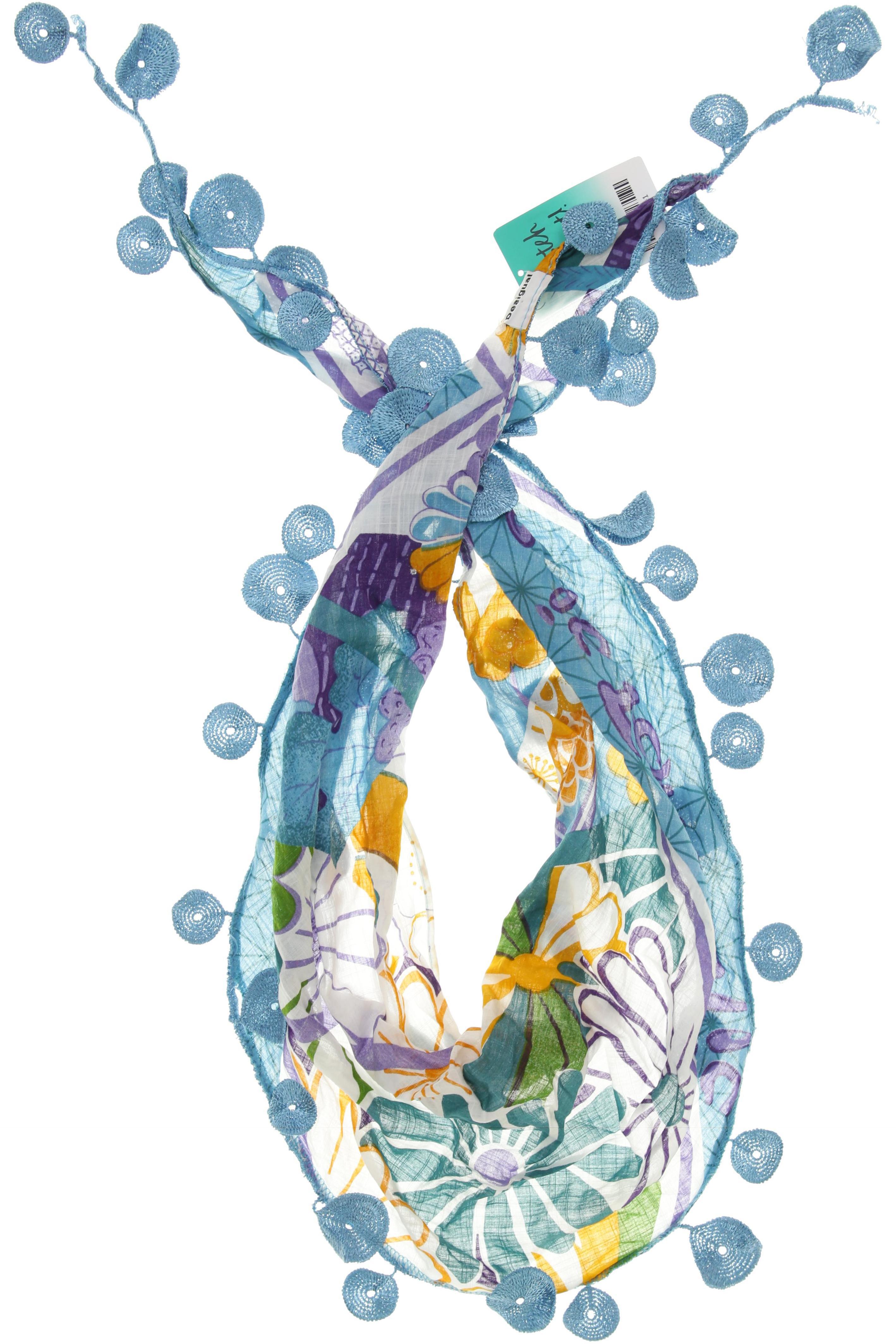

Desigual Damen Schal, blau, Gr.