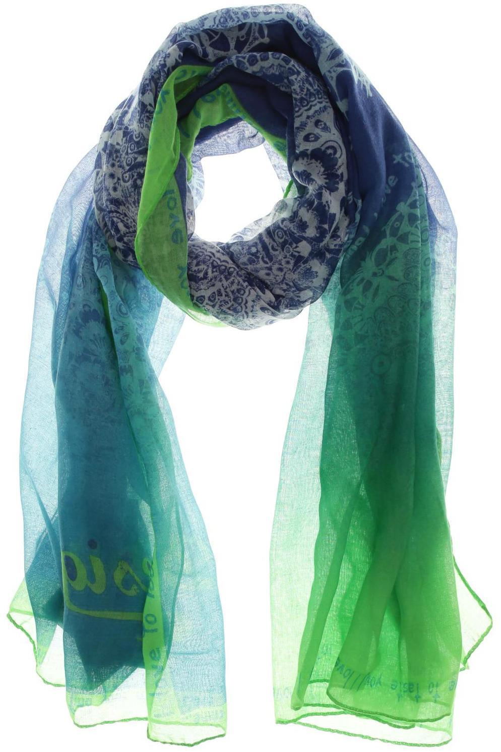 

Desigual Damen Schal, blau, Gr.