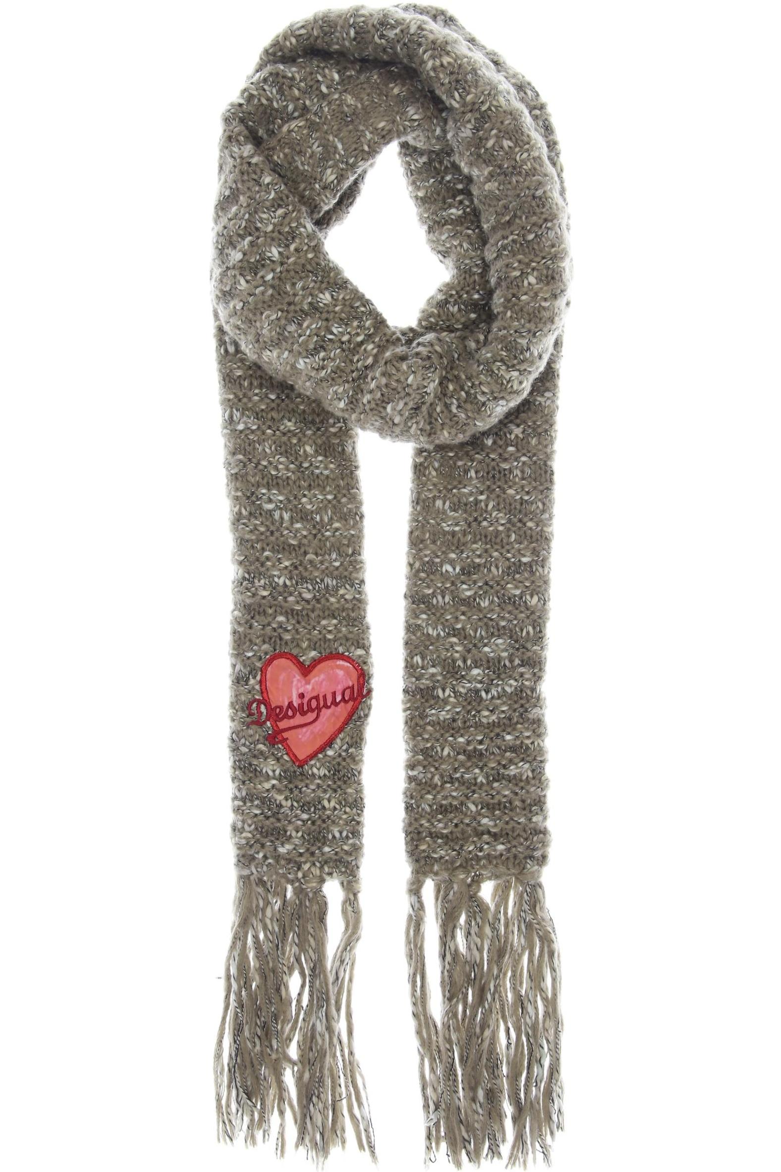 

Desigual Damen Schal, beige, Gr.