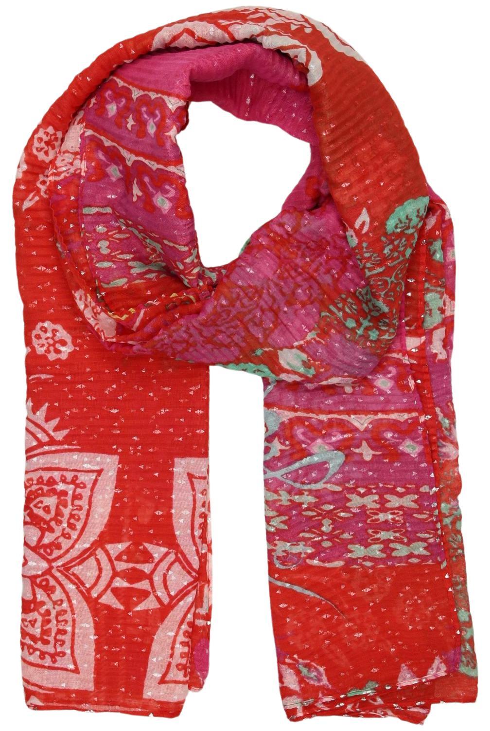 

Desigual Damen Schal, rot, Gr.